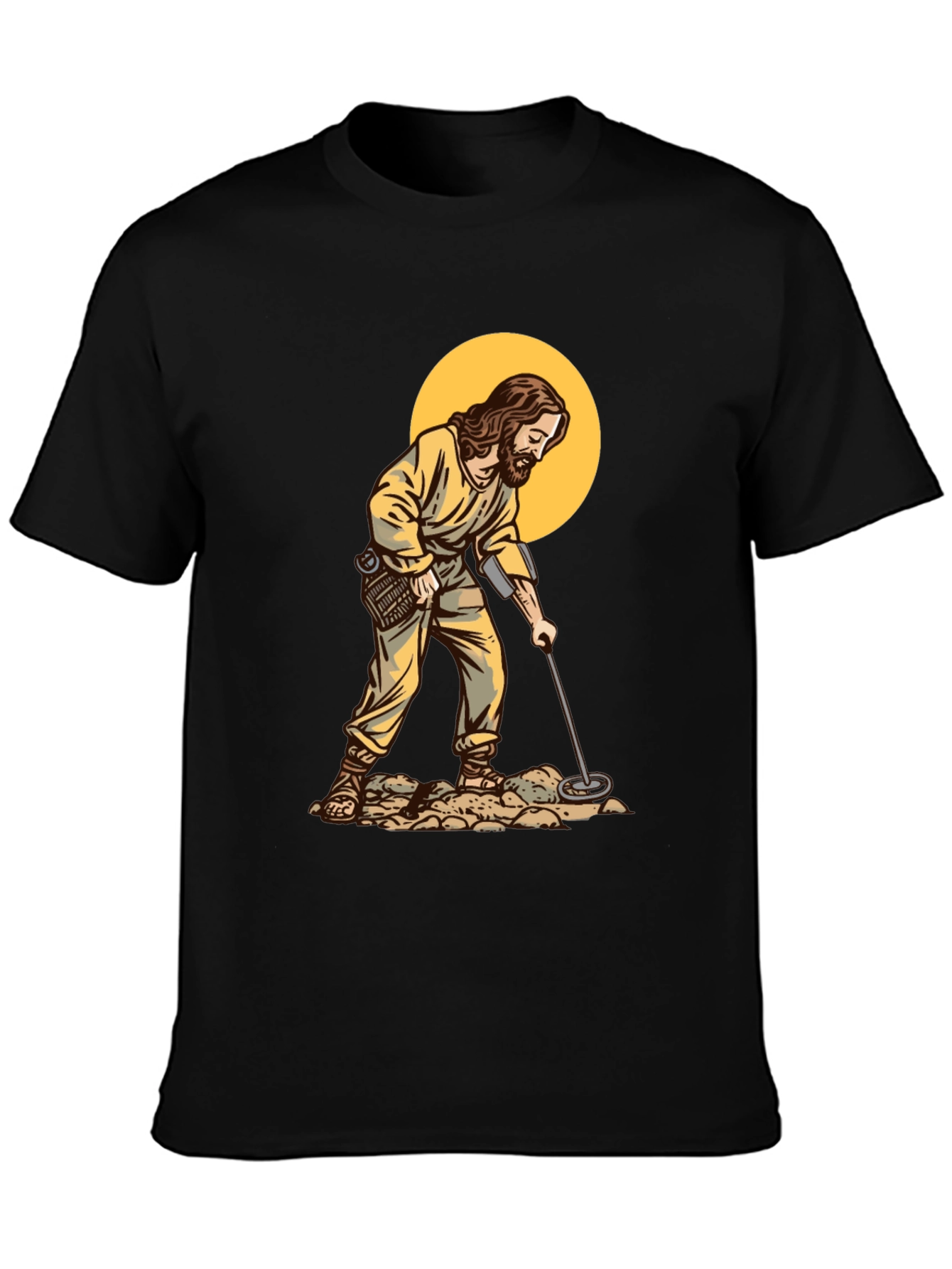 Jesus Metal Detecting Humor T-Shirt