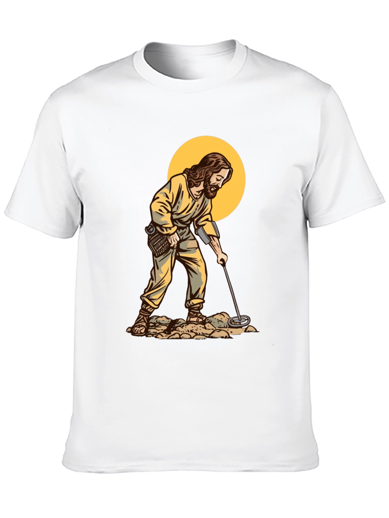 Jesus Metal Detecting Humor T-Shirt