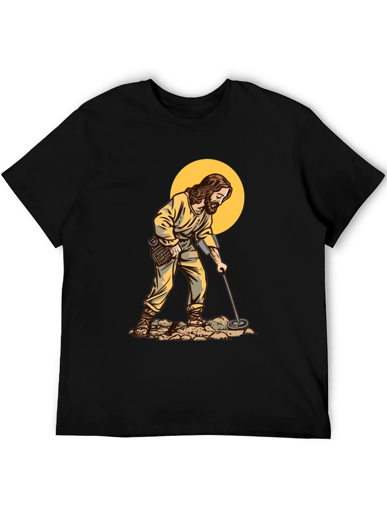 Jesus Metal Detecting Humor T-Shirt
