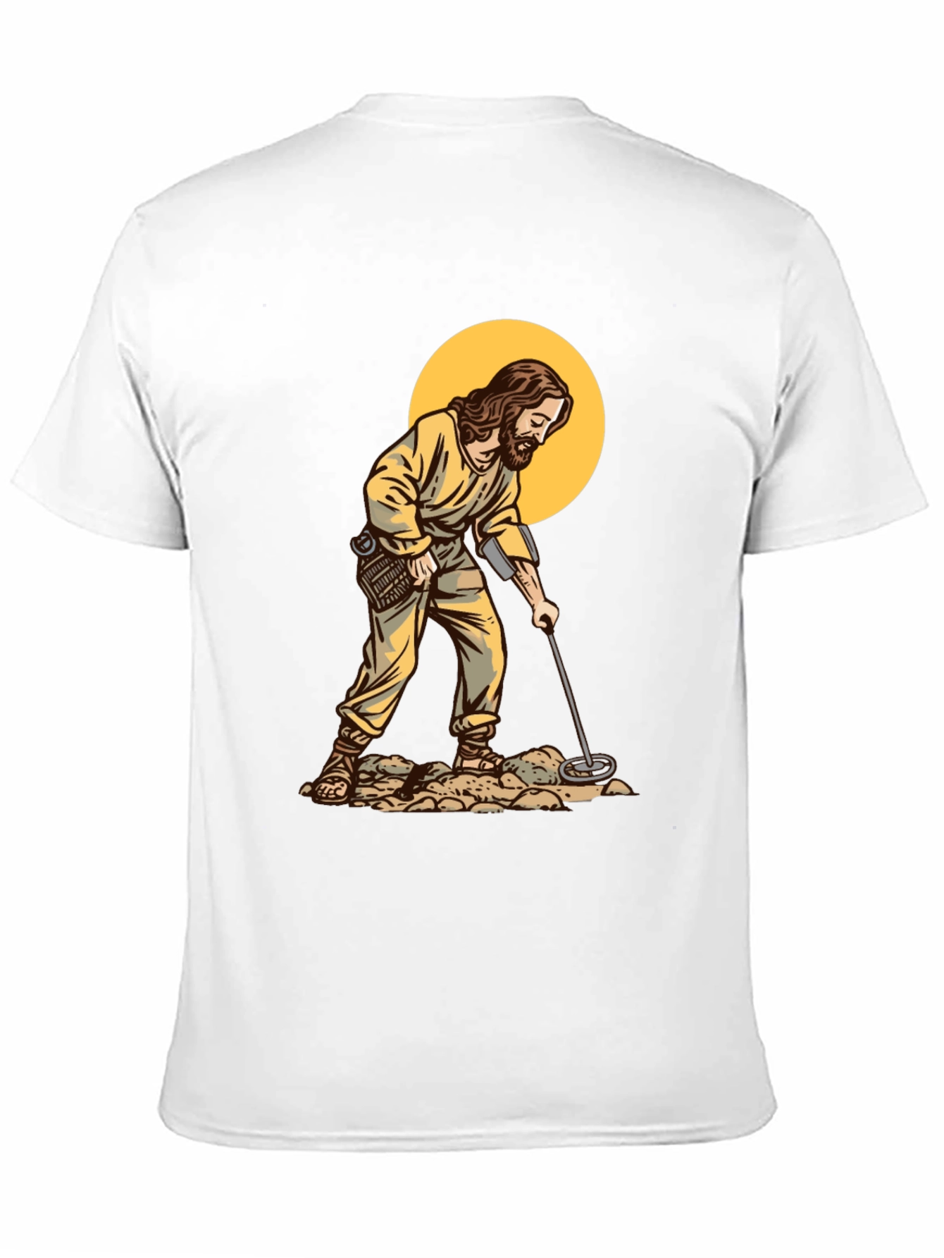 Jesus Metal Detecting Humor T-Shirt