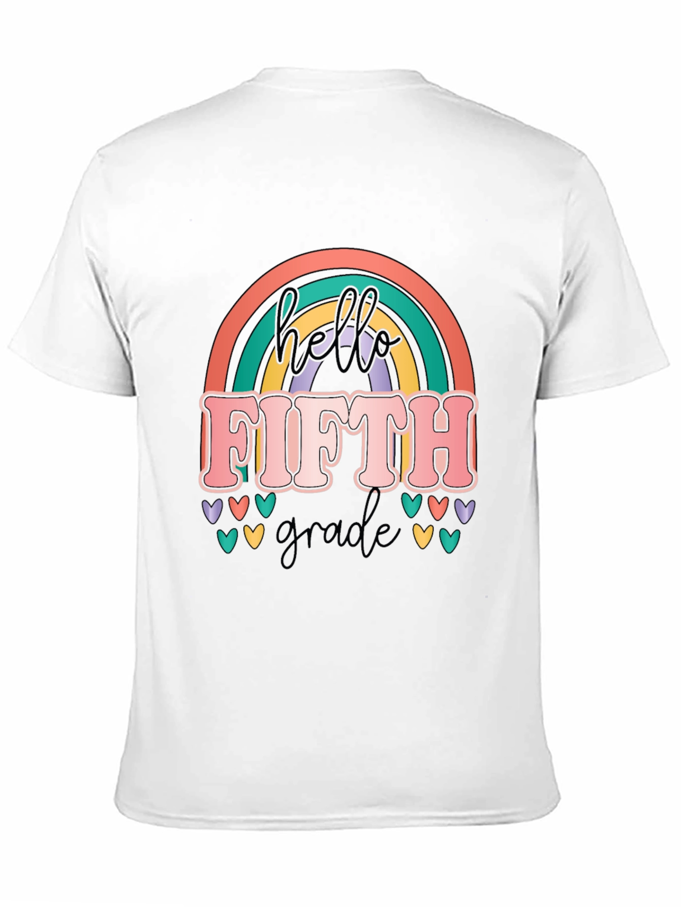 Hello Fifth Grade Teacher Shirt