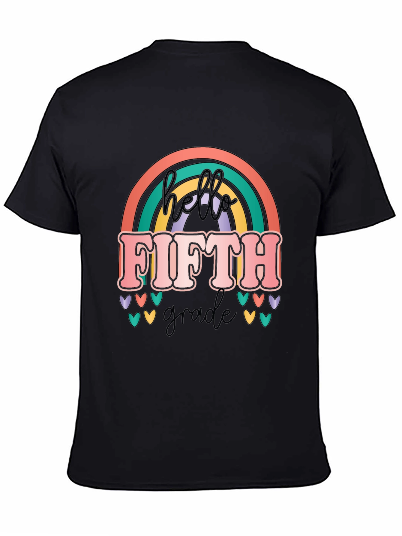 Hello Fifth Grade Teacher Shirt