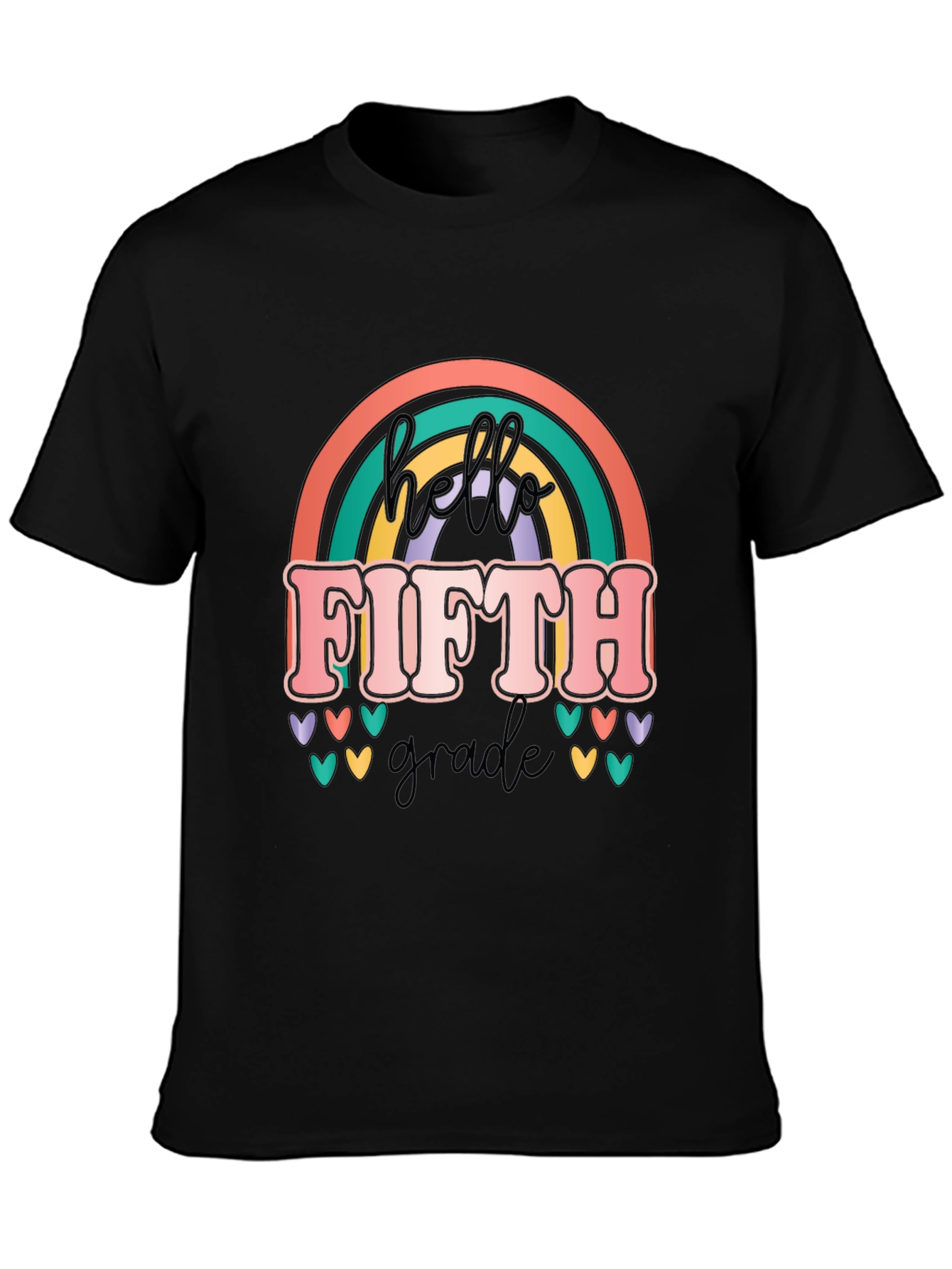 Hello Fifth Grade Teacher Shirt