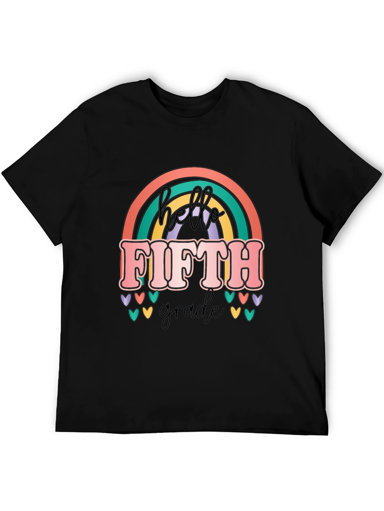 Hello Fifth Grade Teacher Shirt