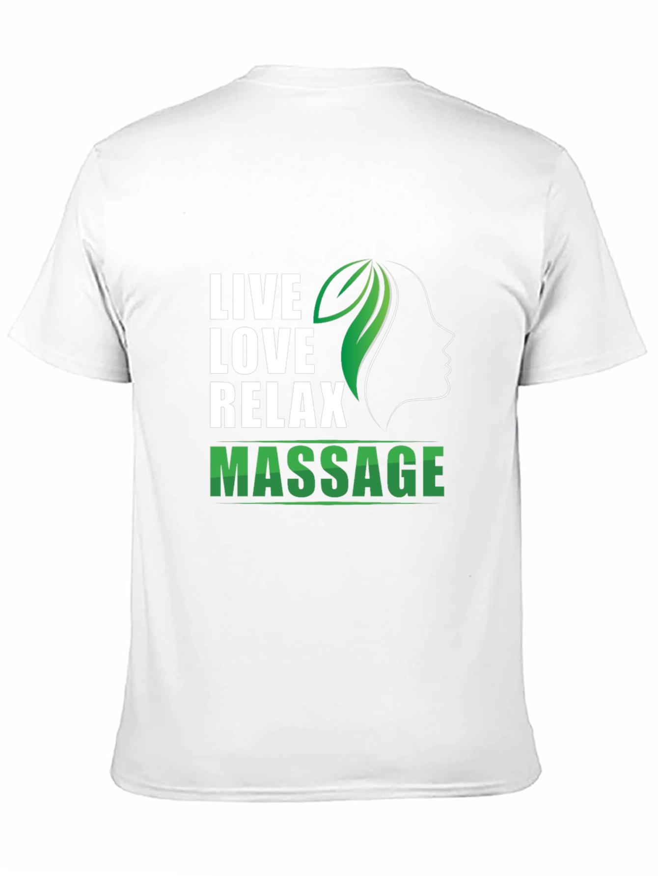 Live Love Relax Massage Black T-Shirt