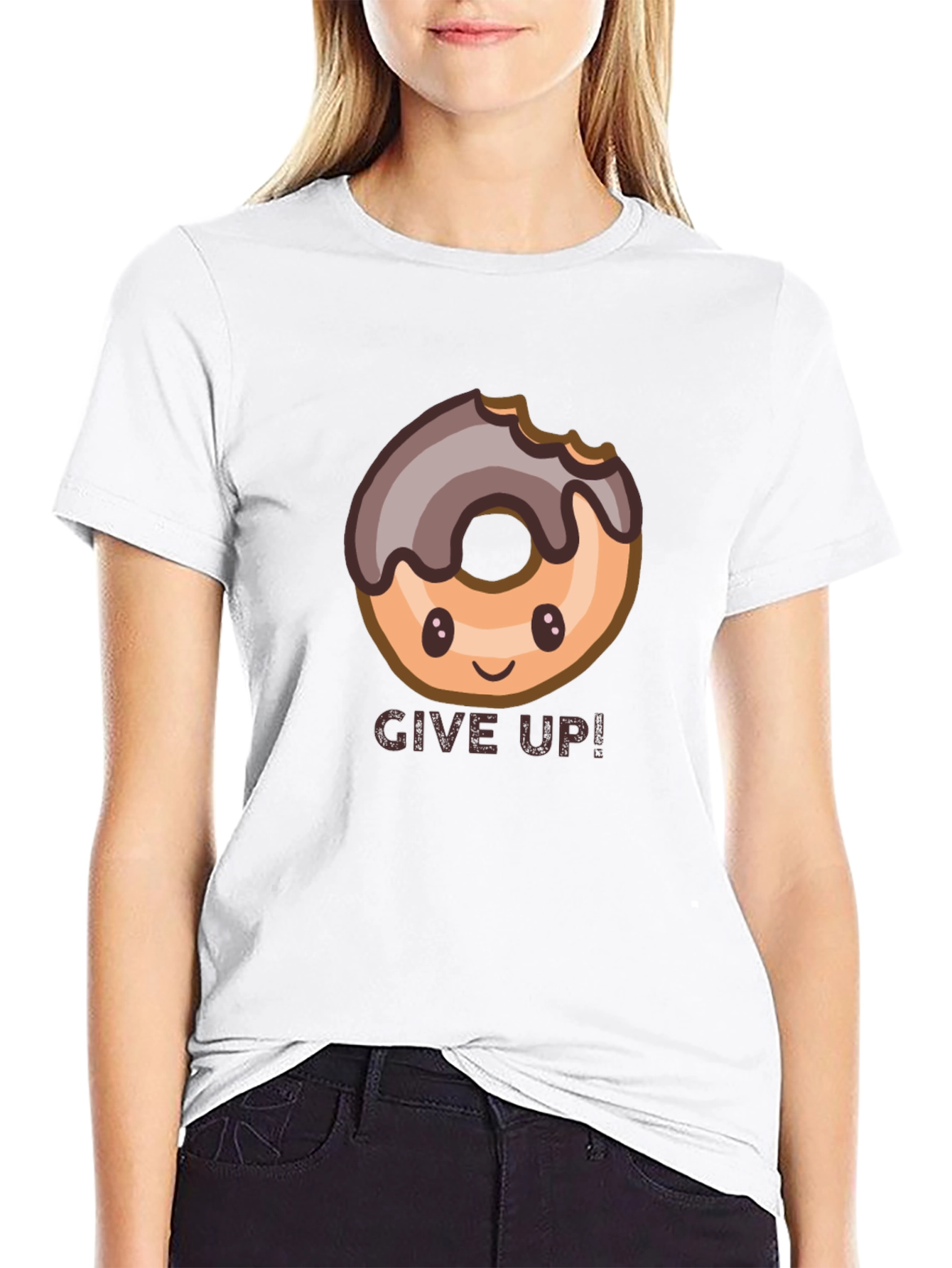 Donut Give Up! Graphic Tee