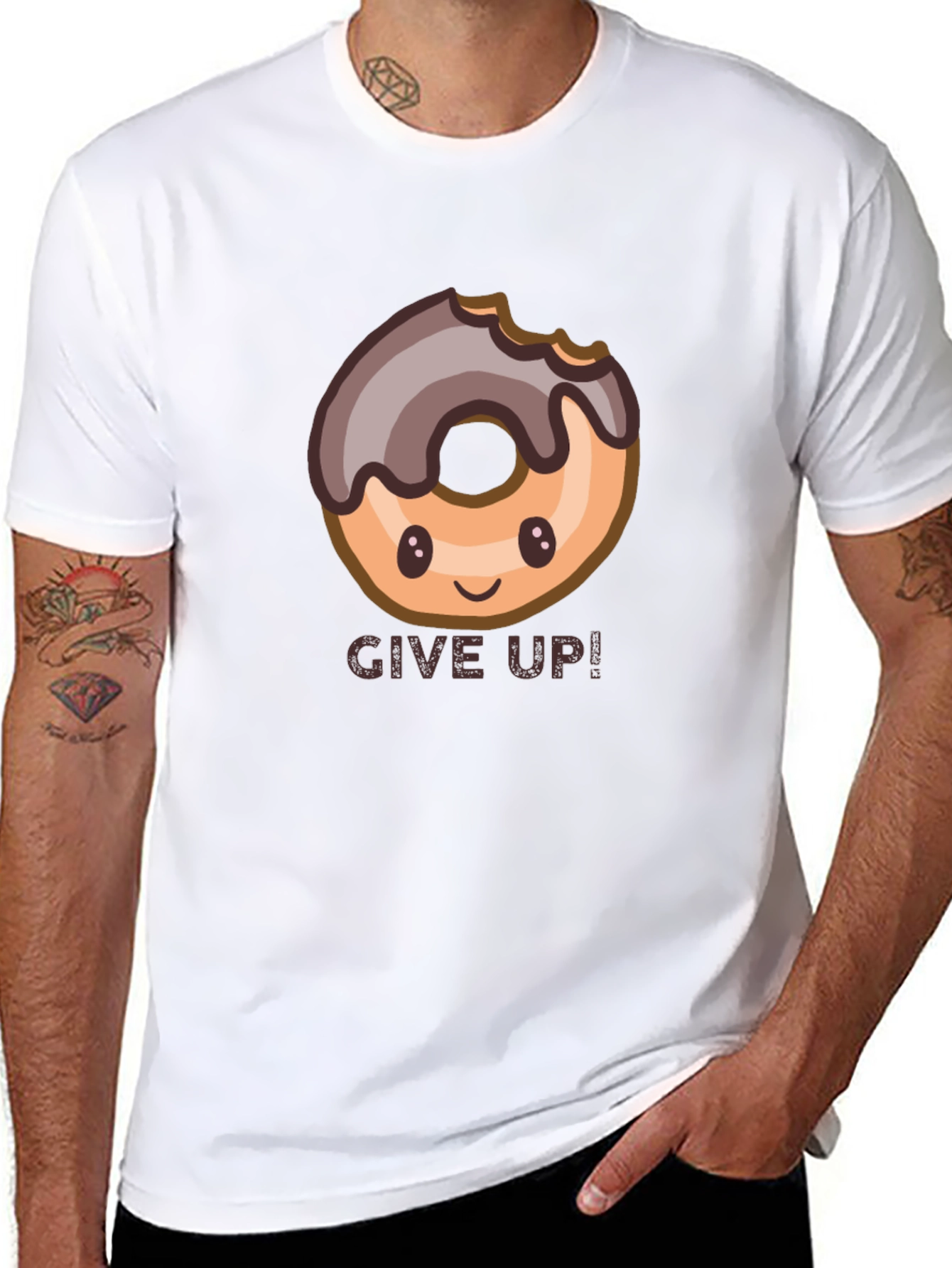 Donut Give Up! Graphic Tee