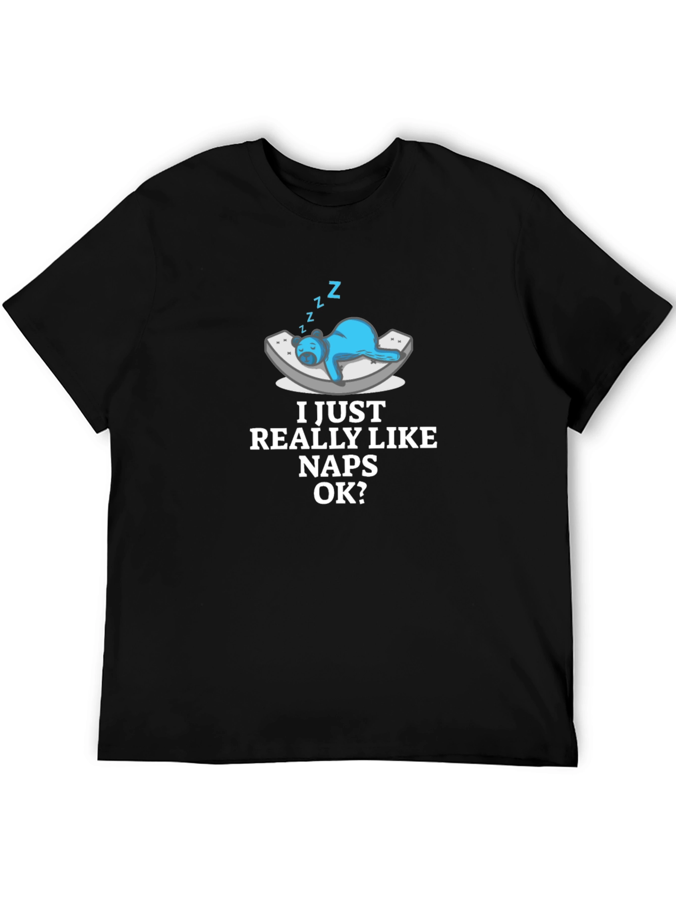 Funny Naps Graphic Tee - Comfort Cotton T-Shirt