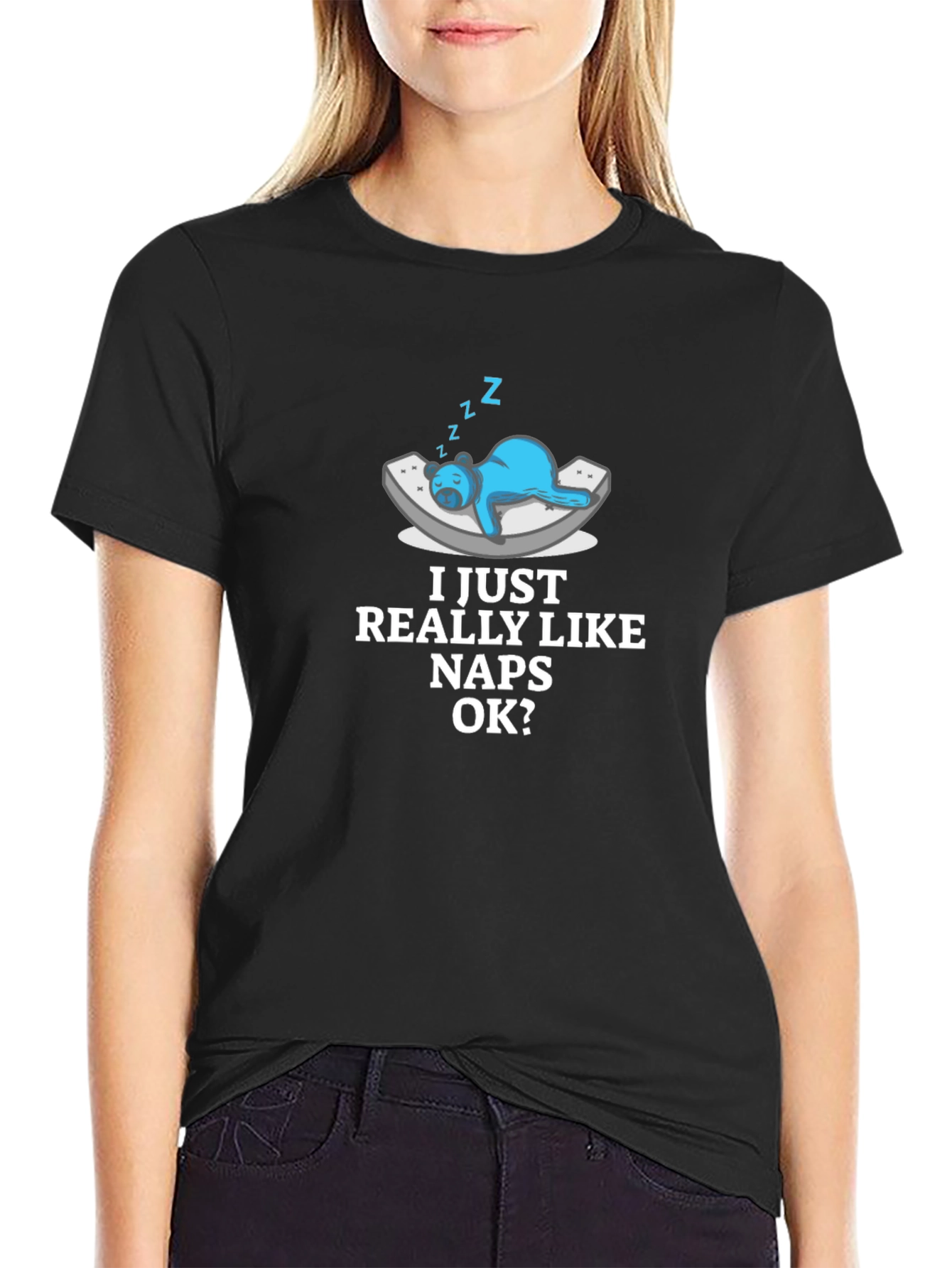 Funny Naps Graphic Tee - Comfort Cotton T-Shirt