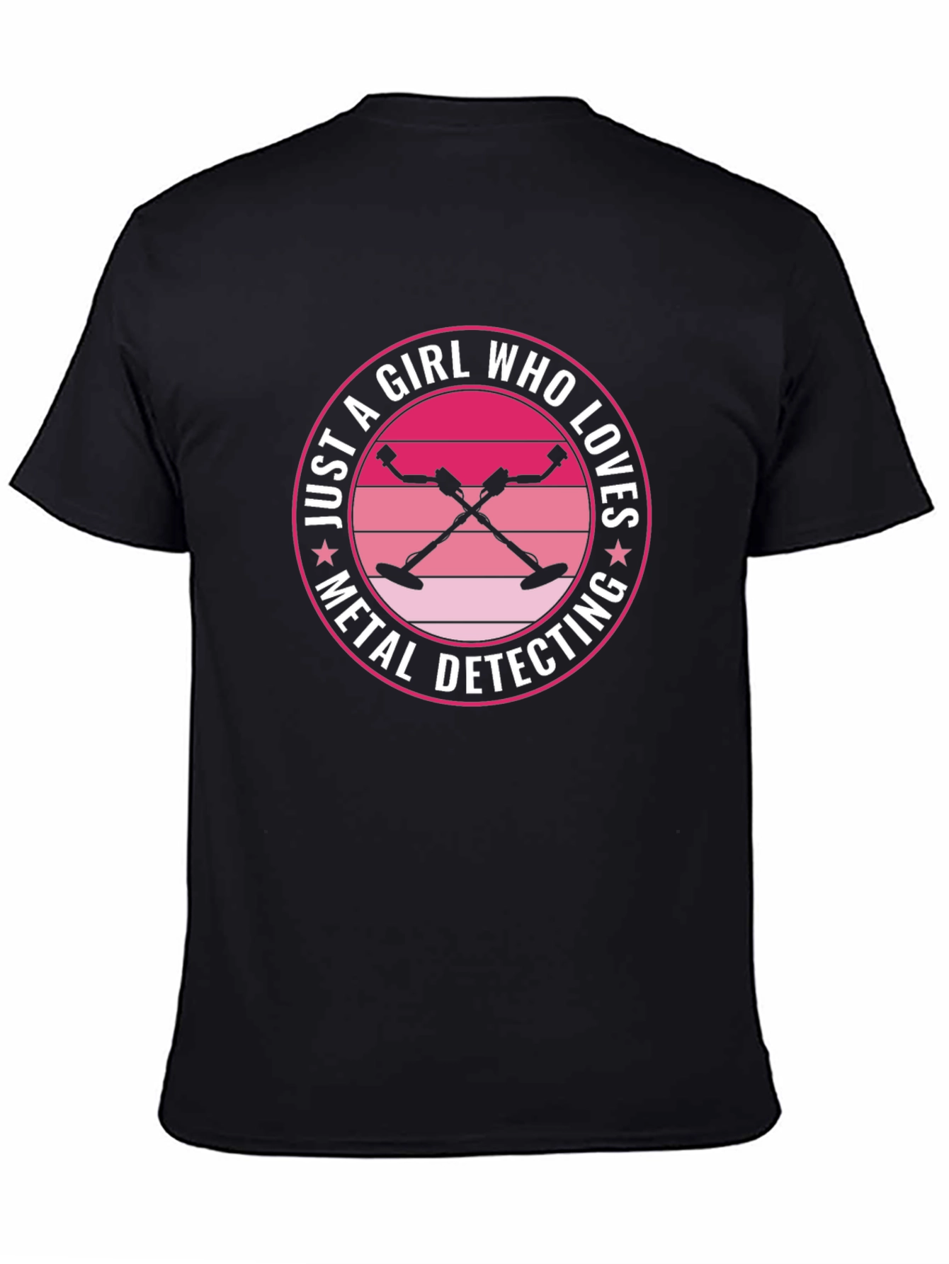 Metal Detecting Girl T-Shirt Gift