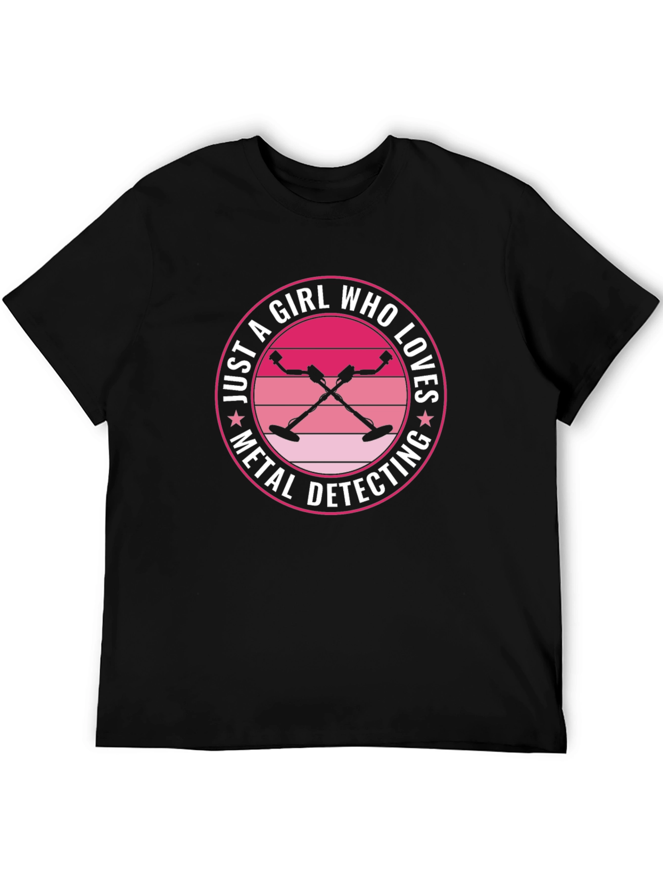 Metal Detecting Girl T-Shirt Gift