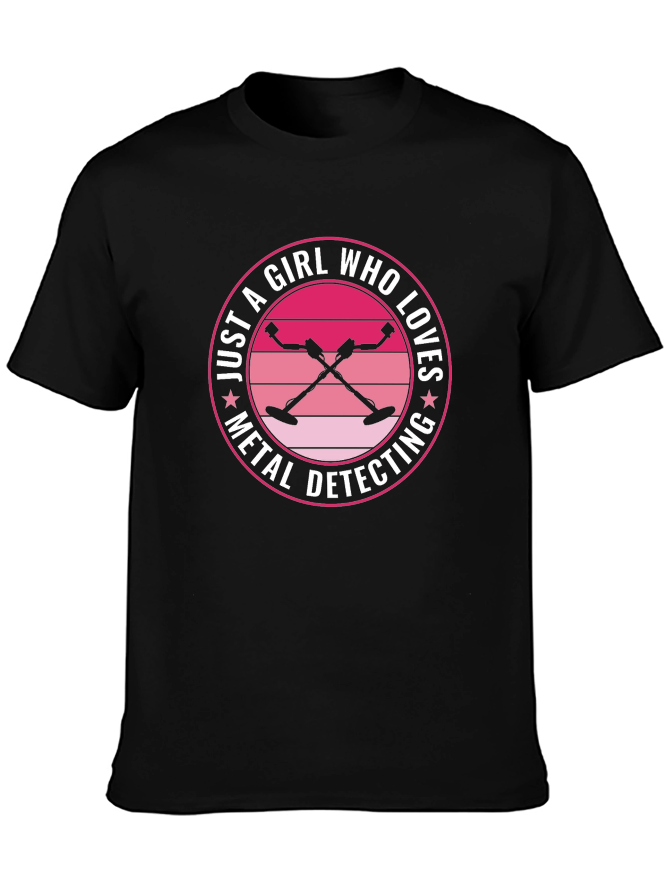 Metal Detecting Girl T-Shirt Gift