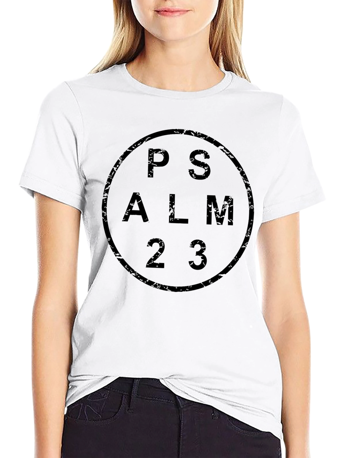 Psalm 23 Graphic T-Shirt - Christian Apparel