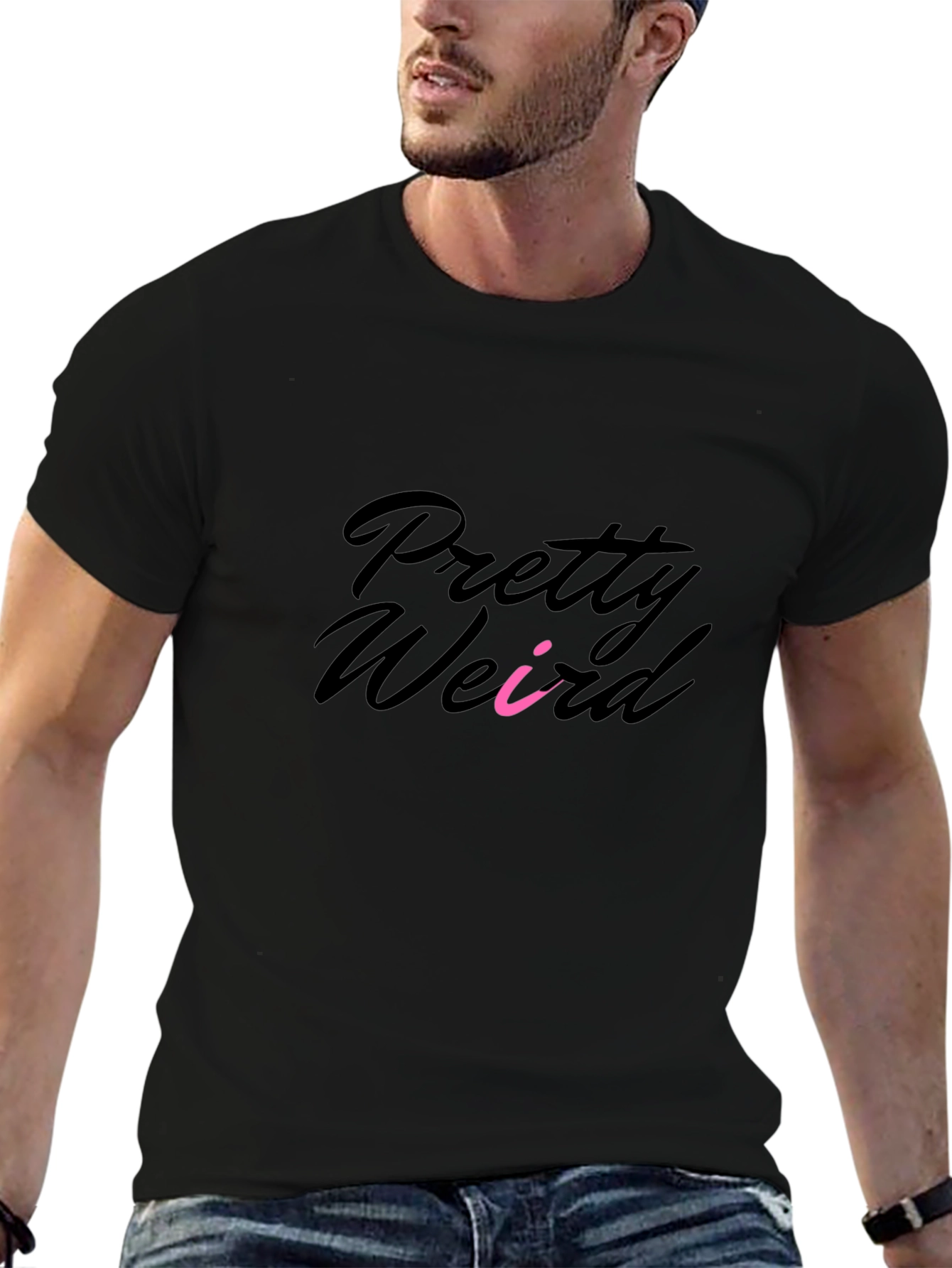 Pretty Weird Black T-Shirt