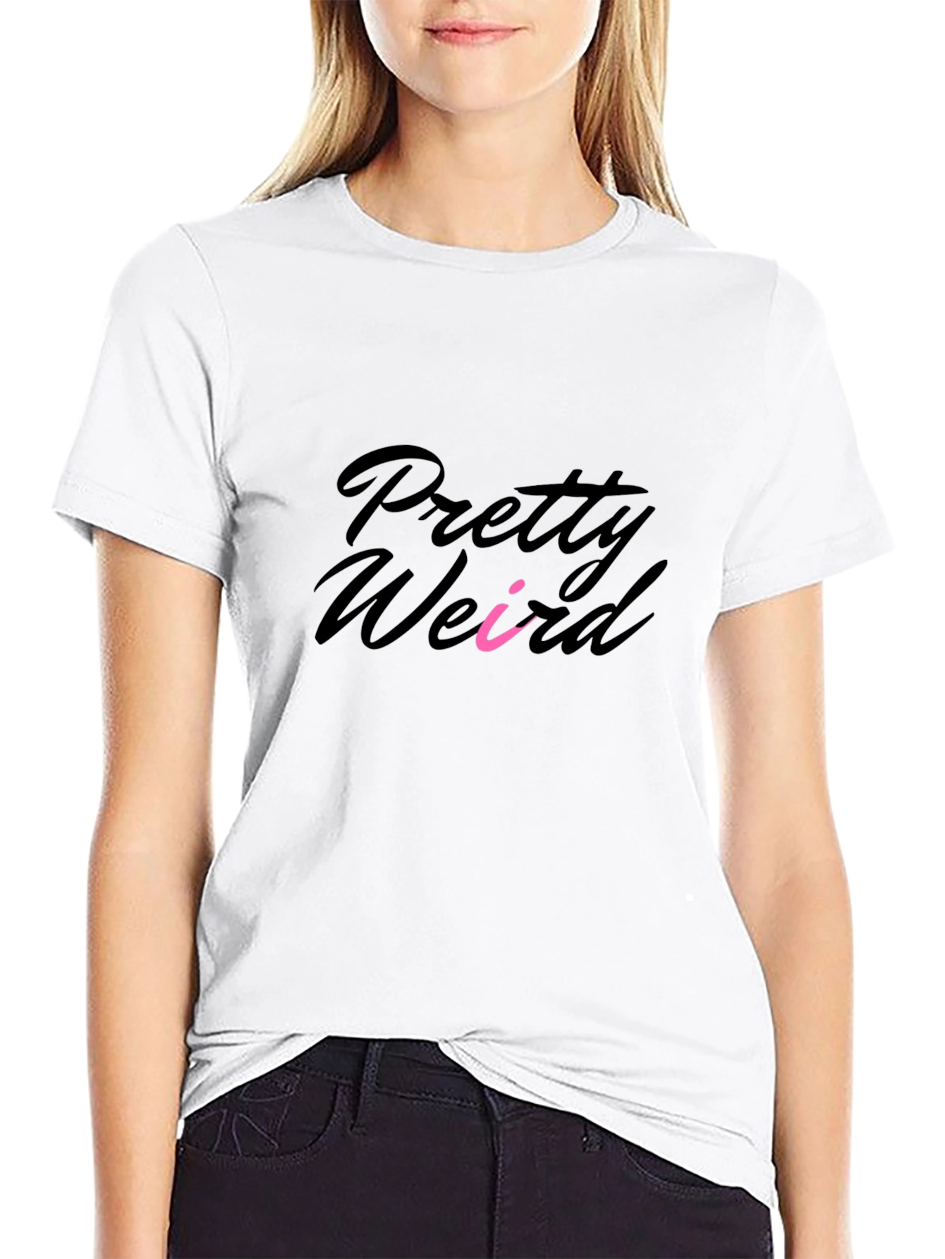 Pretty Weird Black T-Shirt