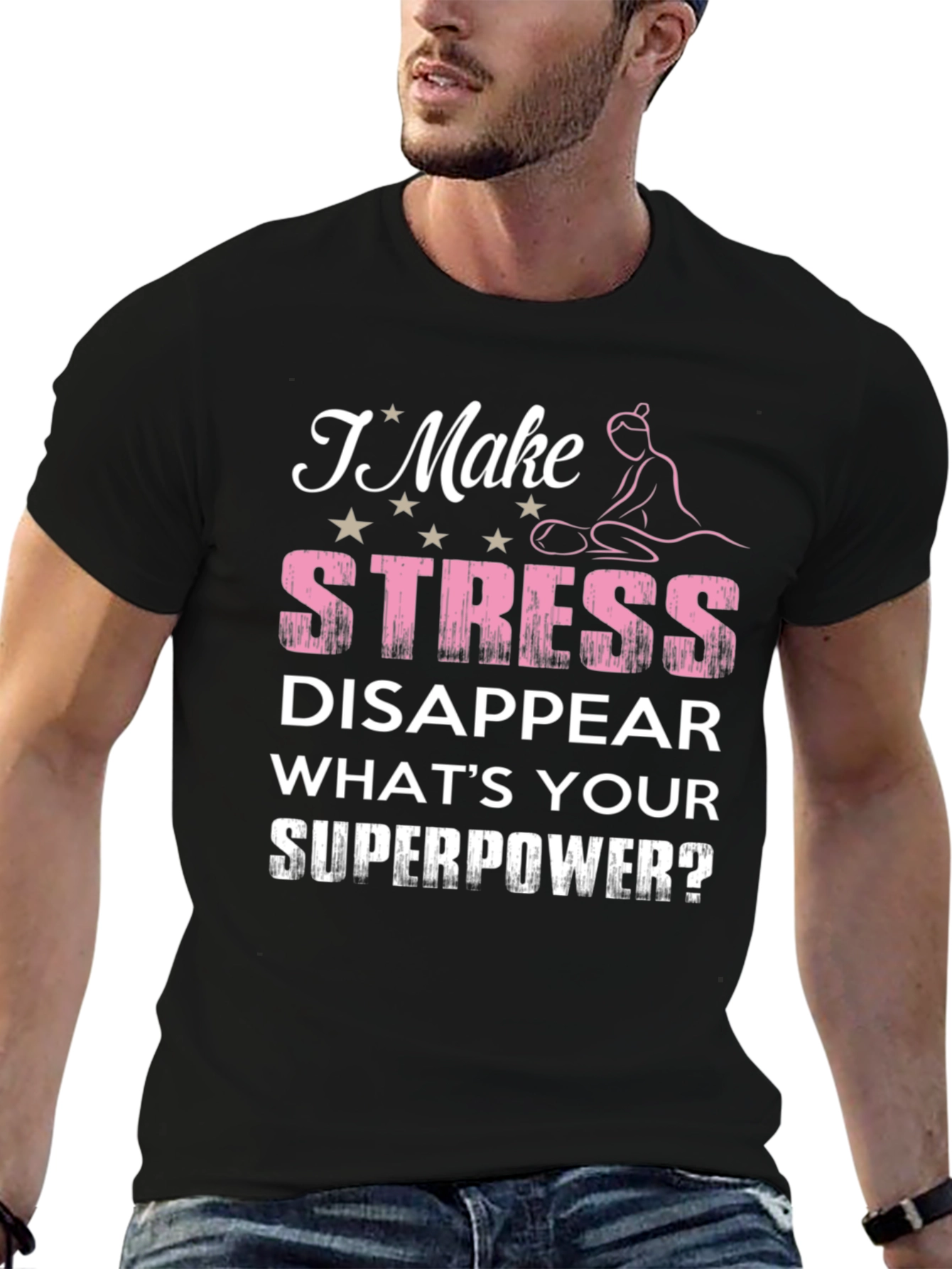 Stress Disappear Superpower T-Shirt