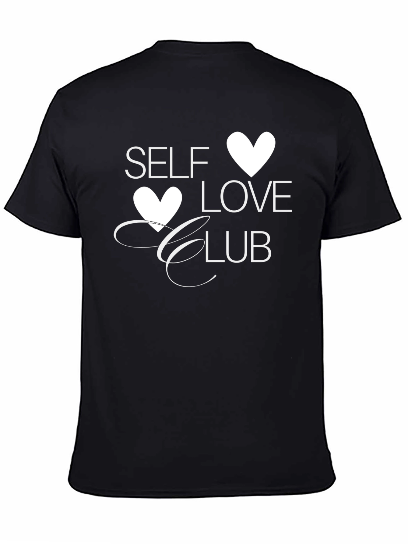 Self Love Club Graphic Tee - Black