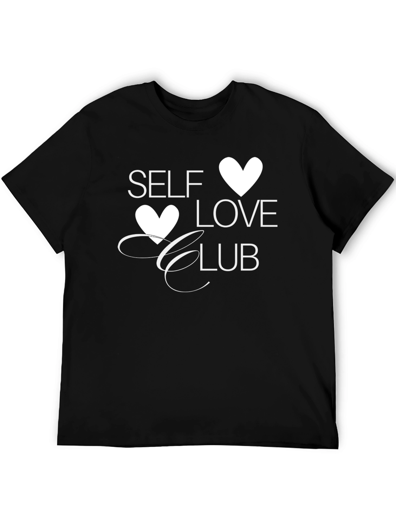 Self Love Club Graphic Tee - Black
