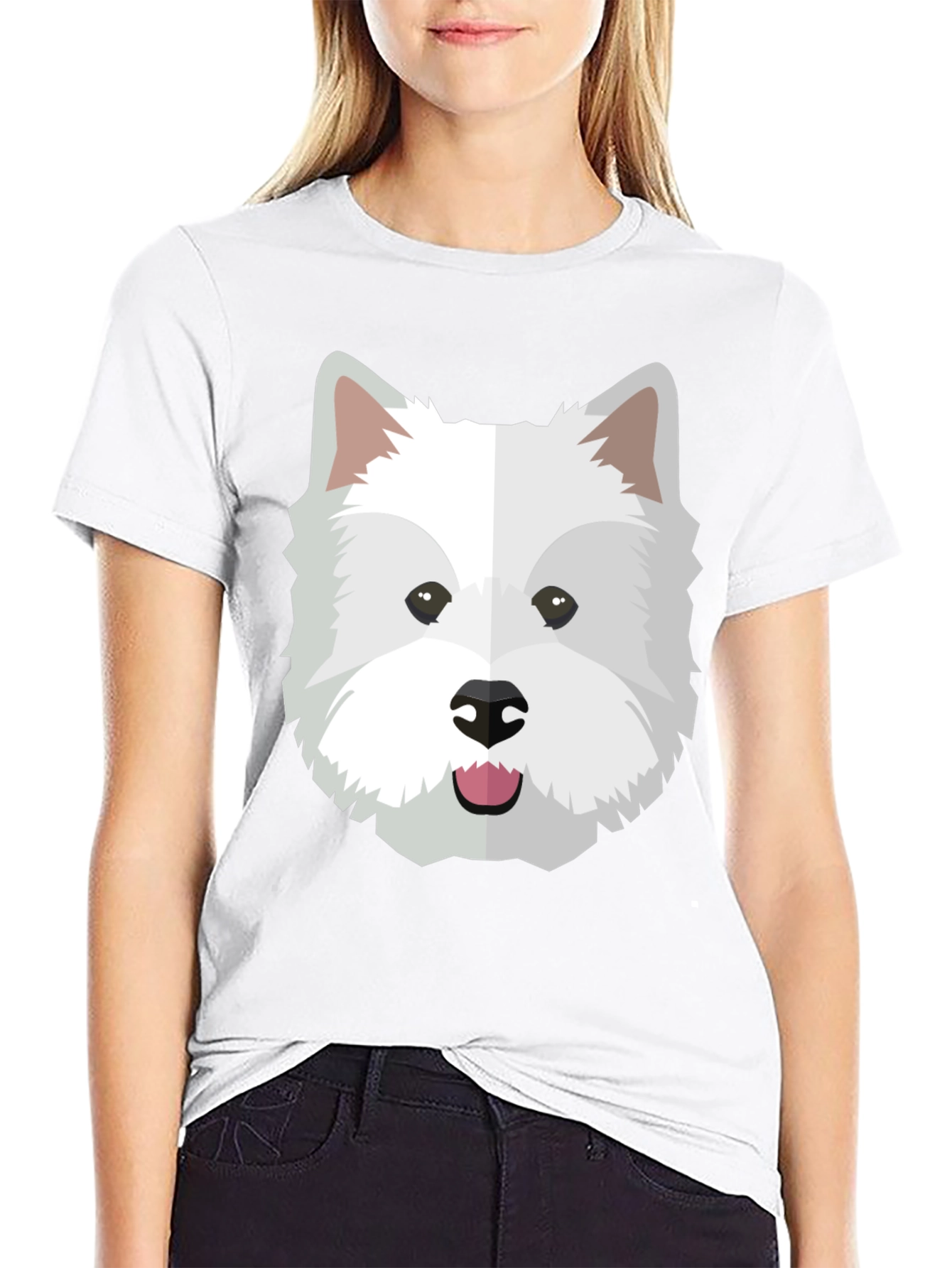 Westie Dog Graphic Tee - Cute Dog Lover T-Shirt