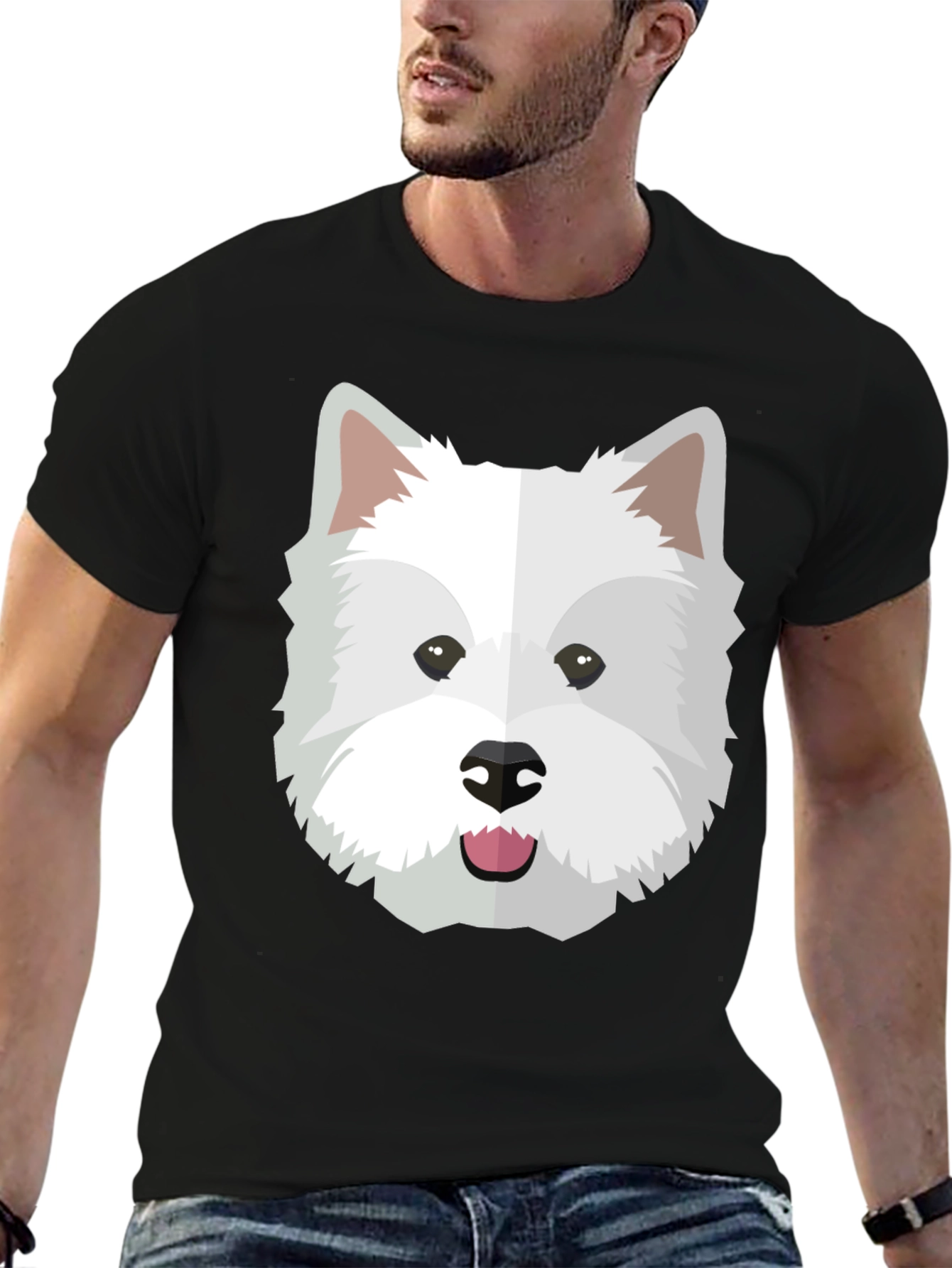 Westie Dog Graphic Tee - Cute Dog Lover T-Shirt
