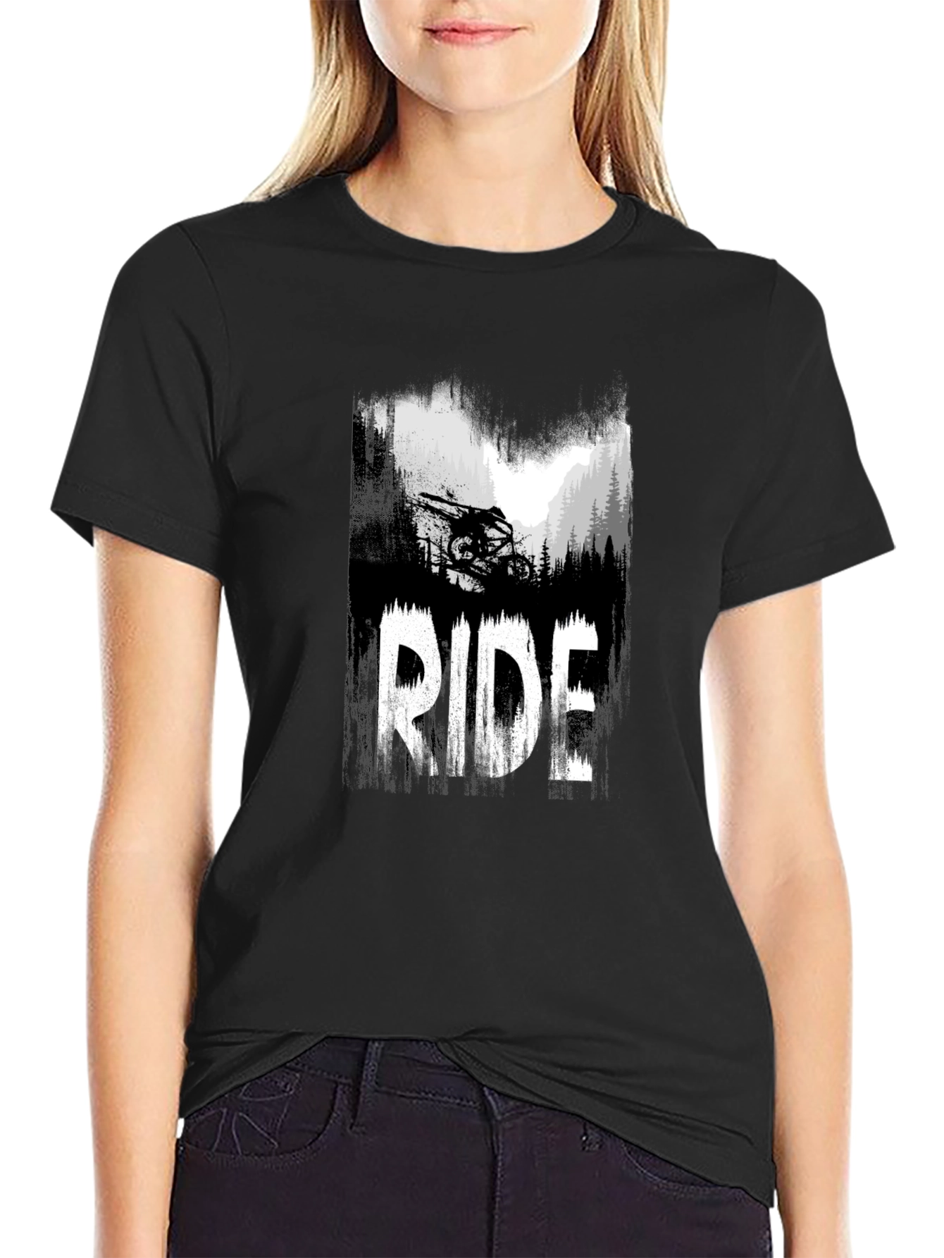 Ride Mountain Bike Graphic T-Shirt
