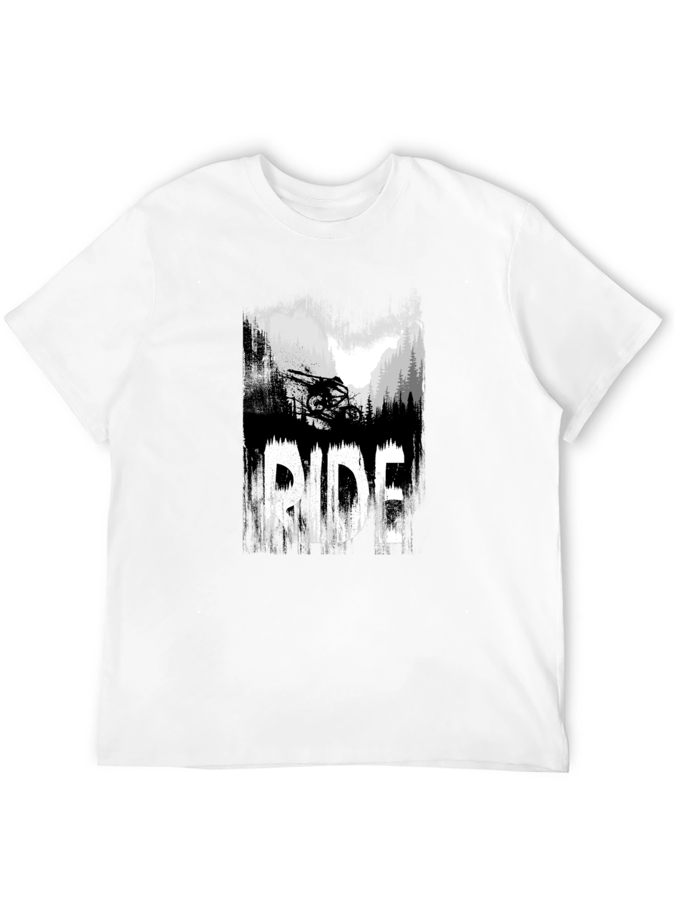 Ride Mountain Bike Graphic T-Shirt