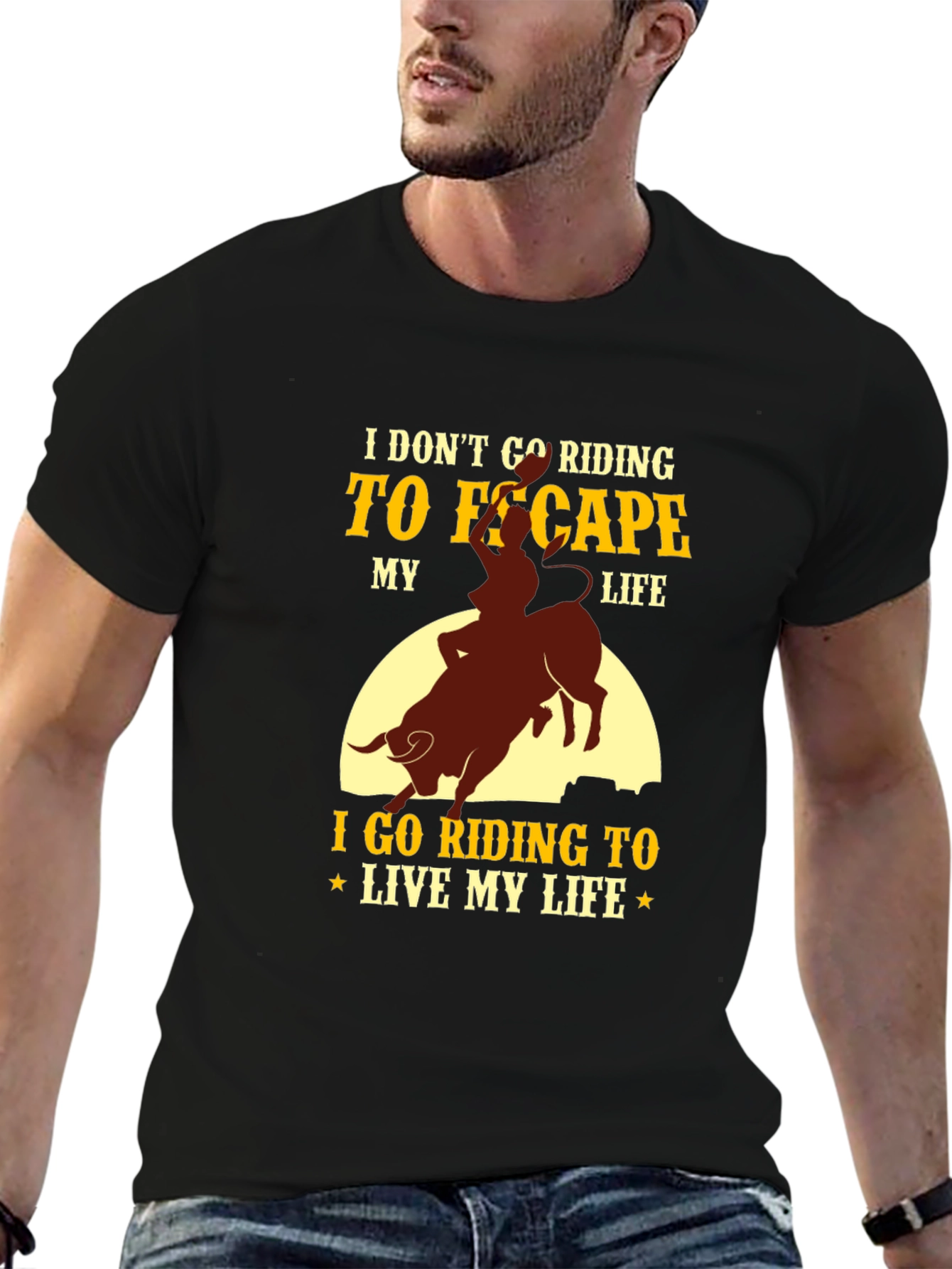 Riding to Live T-Shirt