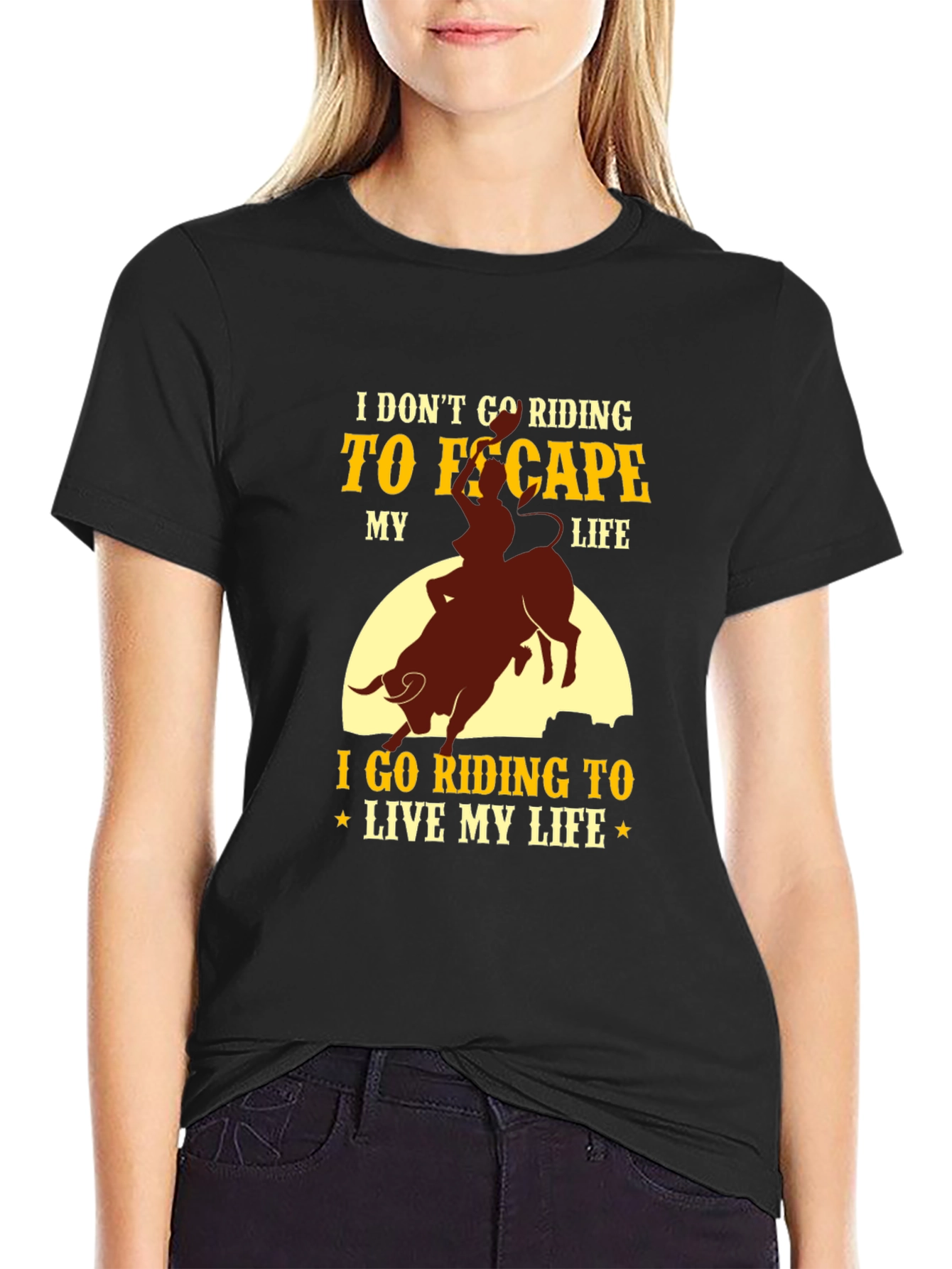 Riding to Live T-Shirt