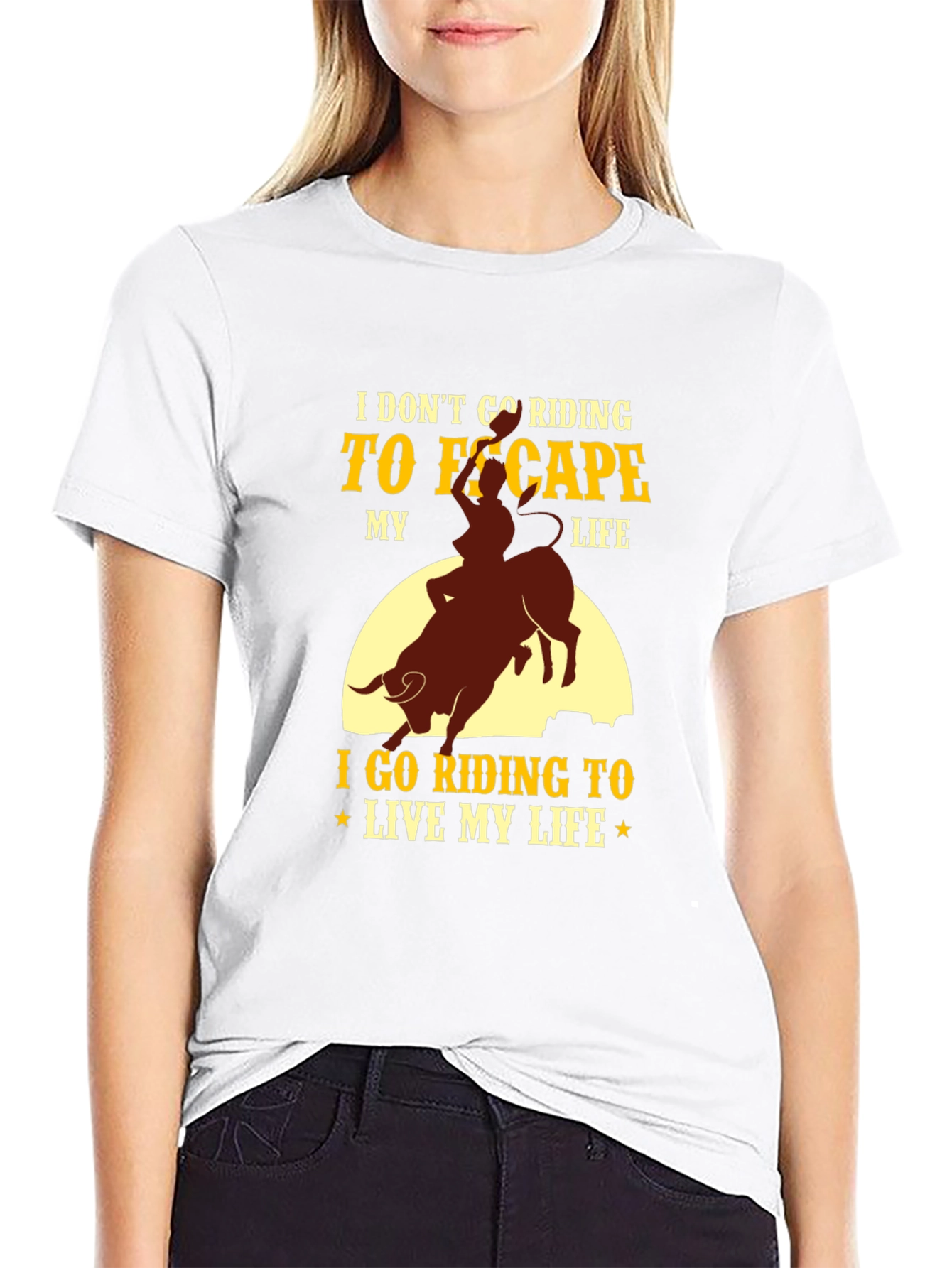 Riding to Live T-Shirt