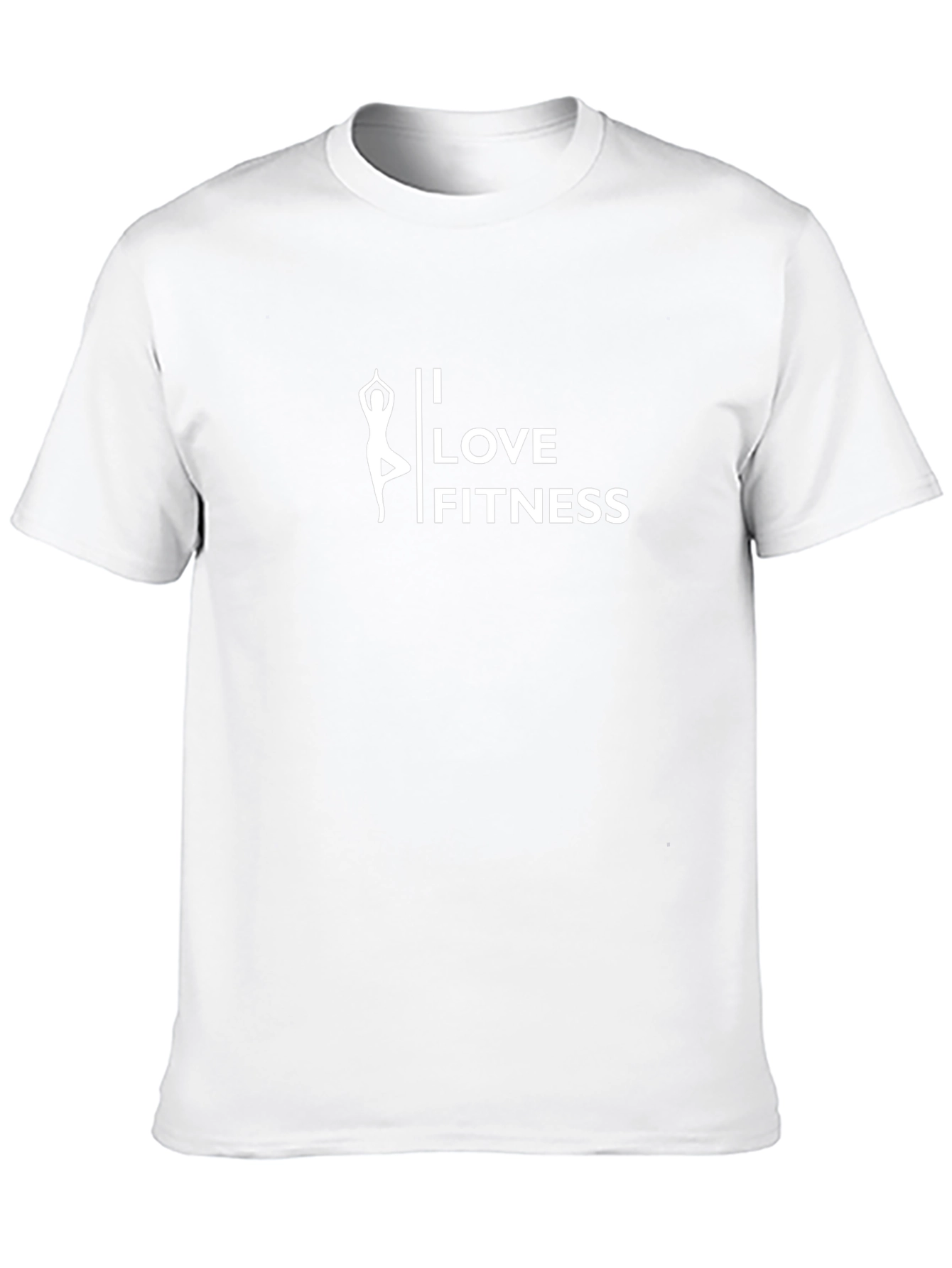 I Love Fitness Black T-Shirt