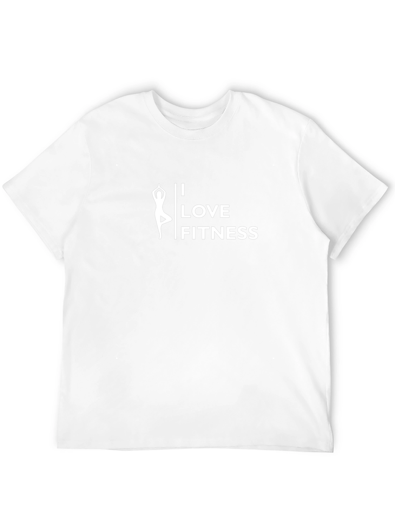 I Love Fitness Black T-Shirt