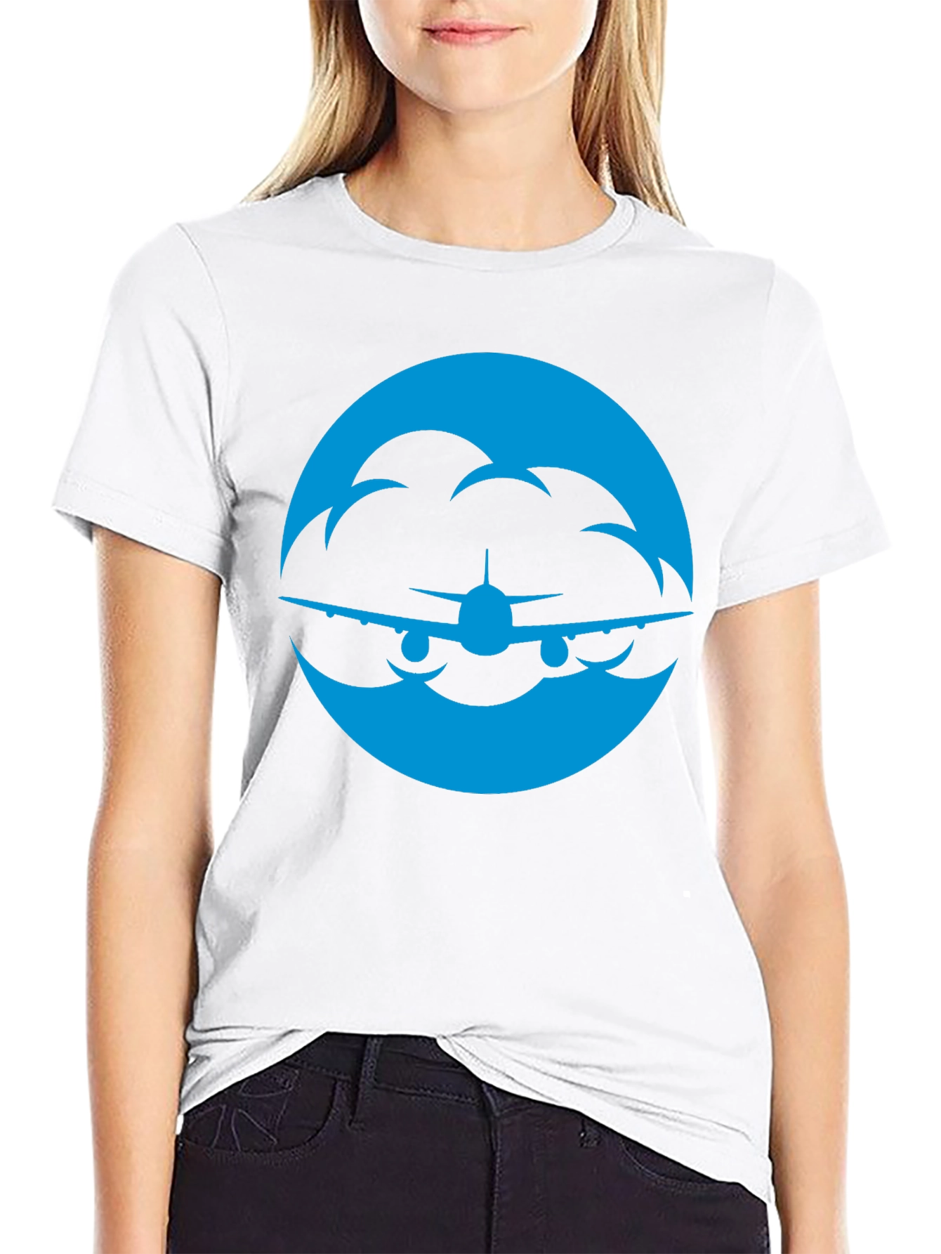 Airplane Graphic Tee - Fly High in Style!
