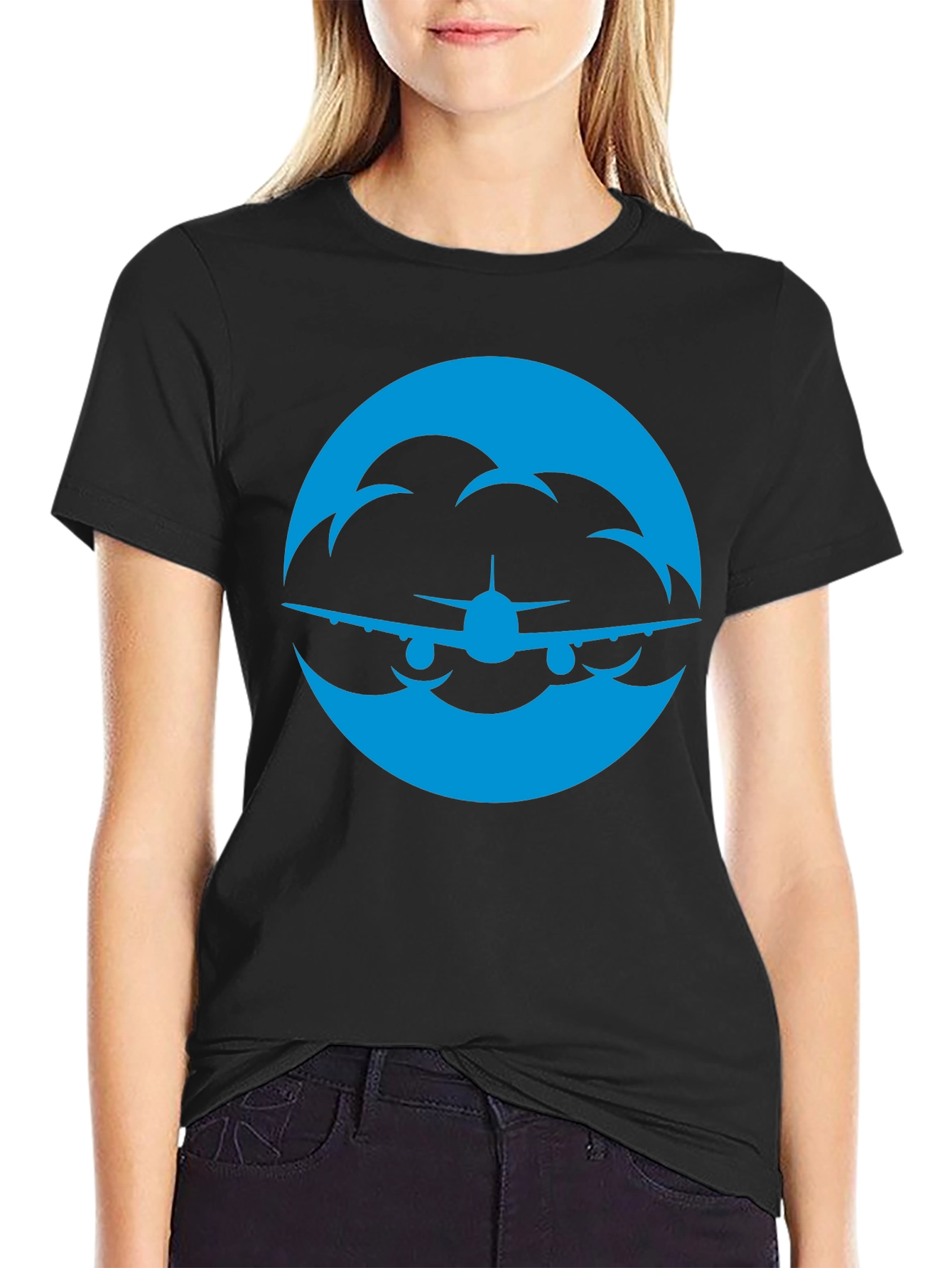 Airplane Graphic Tee - Fly High in Style!