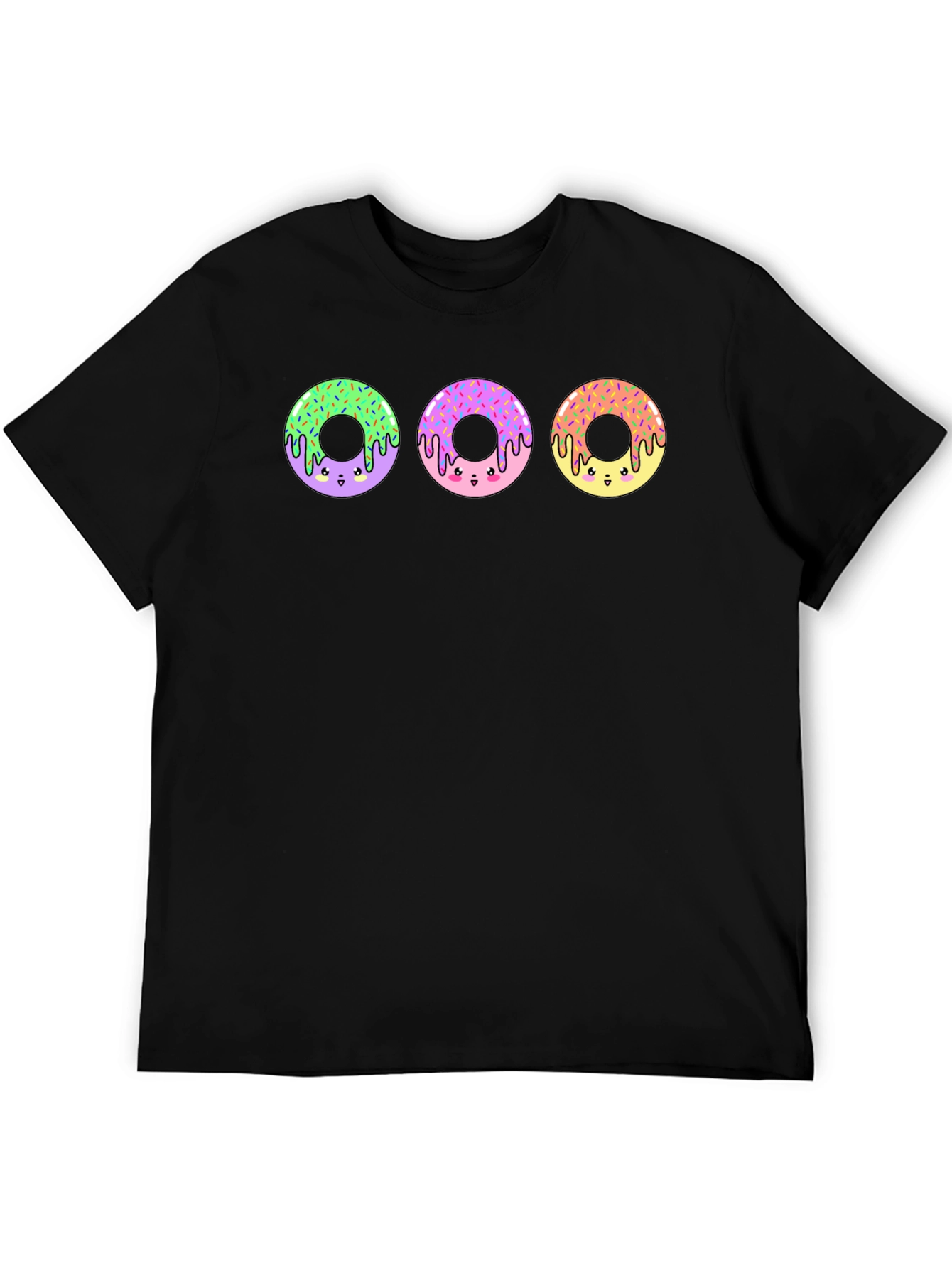 Cute Kawaii Donut T-Shirt - Sweet Treat Design