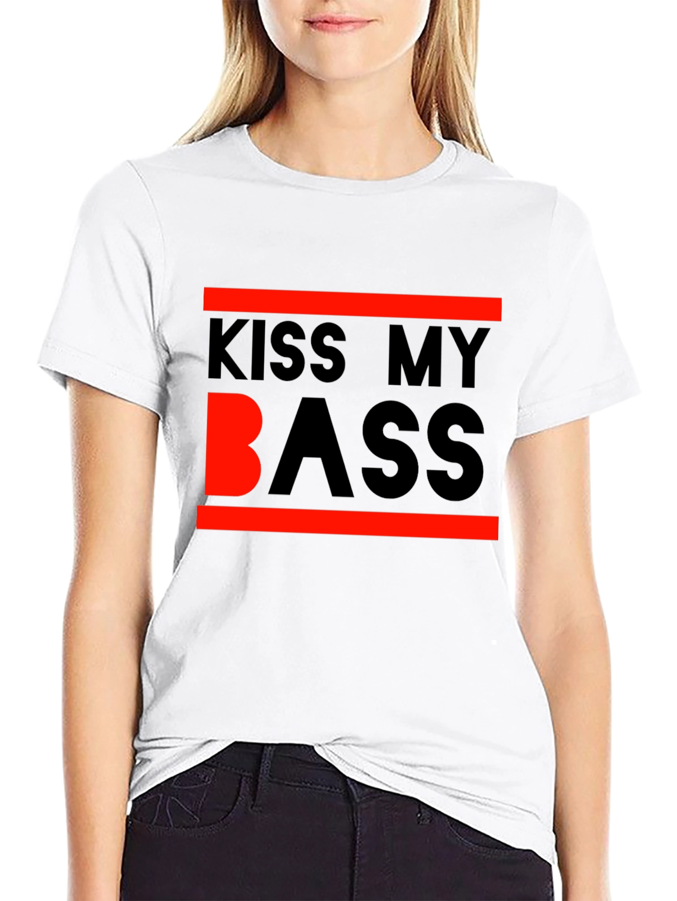 Kiss My Bass Graphic T-Shirt