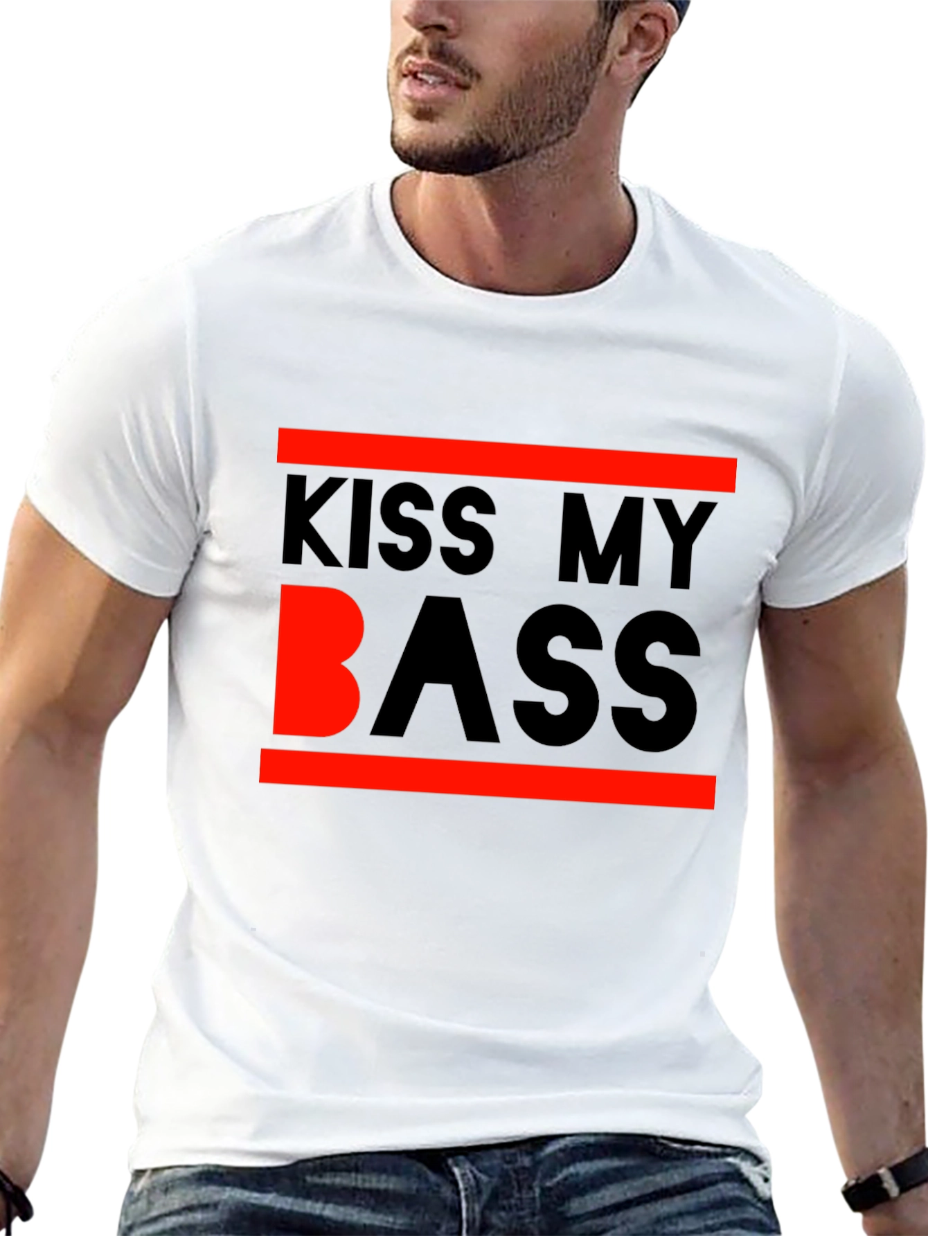 Kiss My Bass Graphic T-Shirt