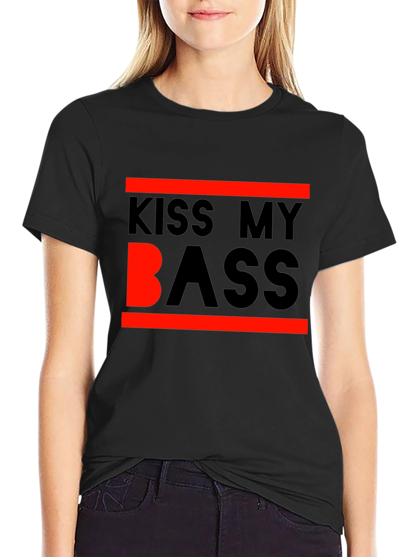 Kiss My Bass Graphic T-Shirt
