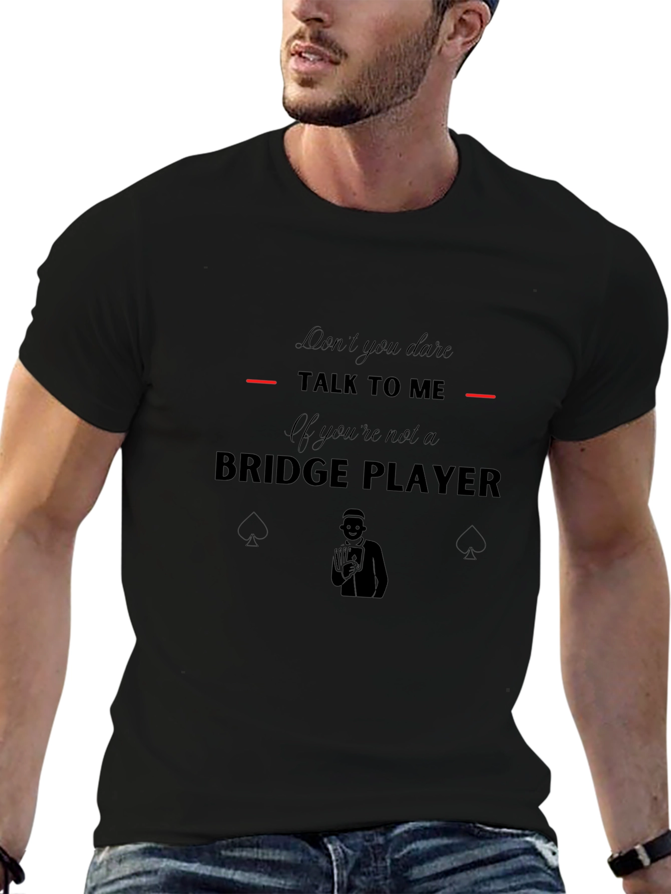 Bridge Player Graphic Tee - Dont Talk To Me!