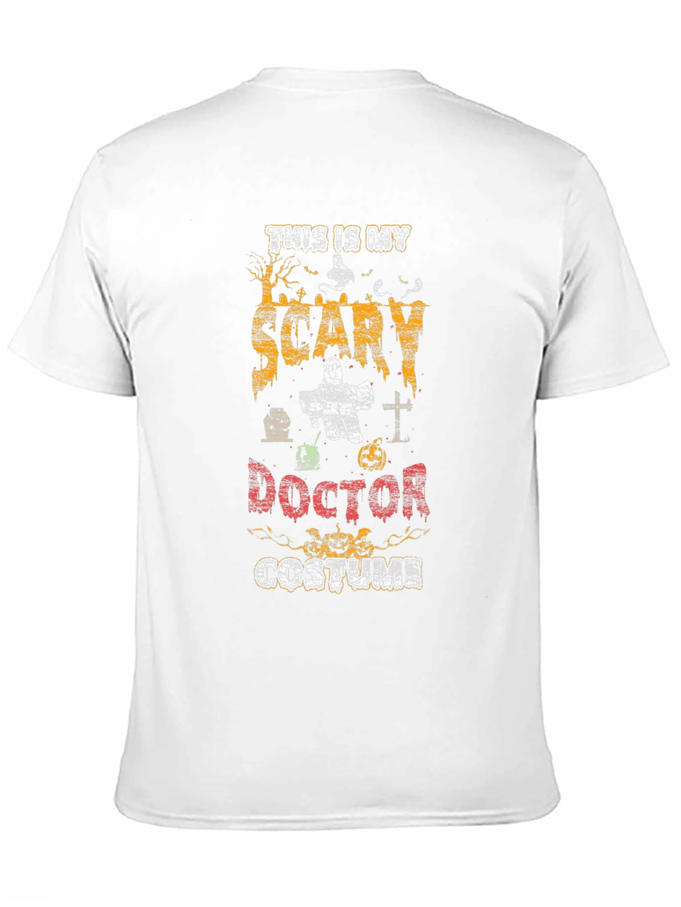 Scary Doctor Halloween Costume Graphic Tee