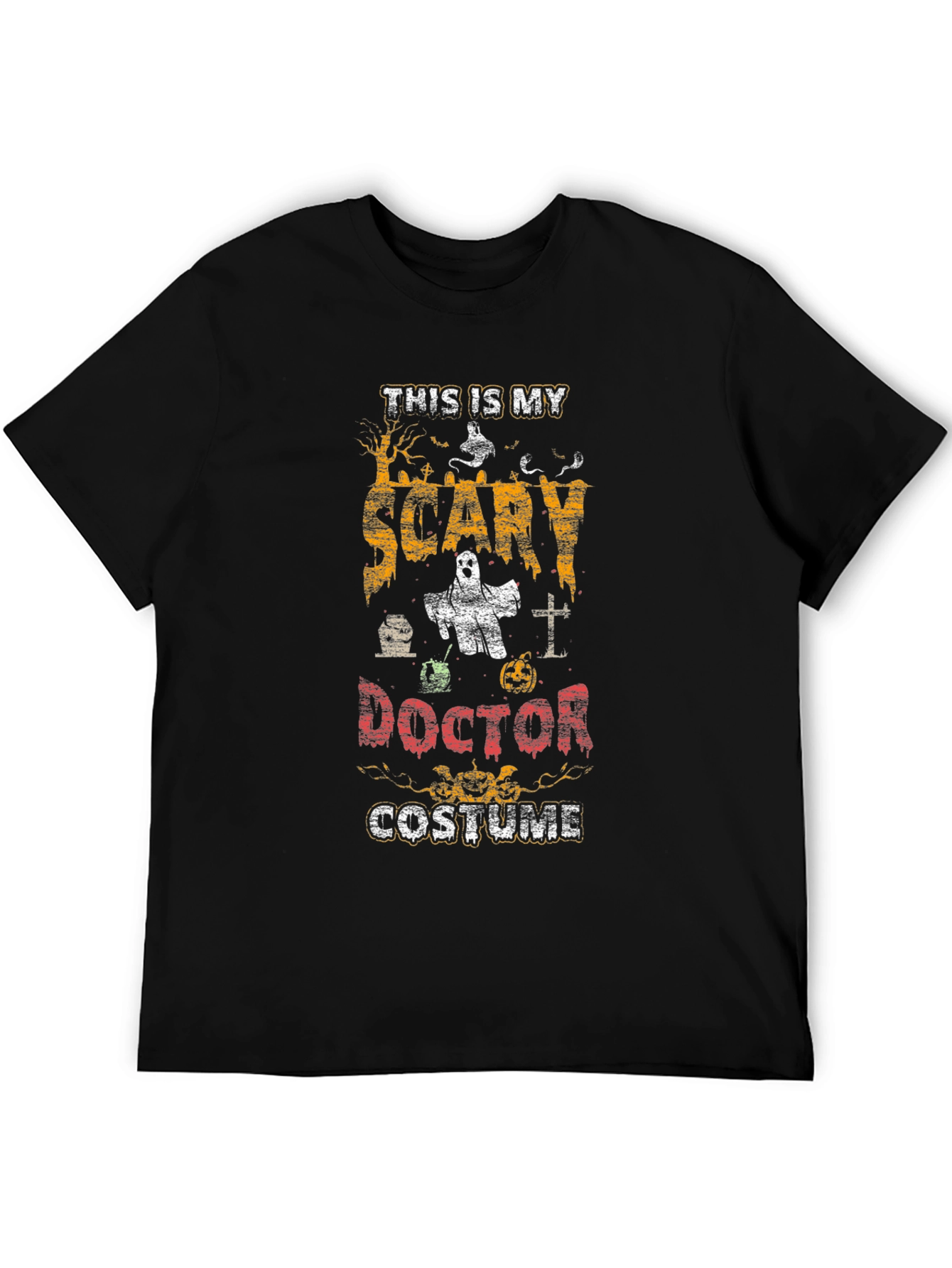 Scary Doctor Halloween Costume Graphic Tee