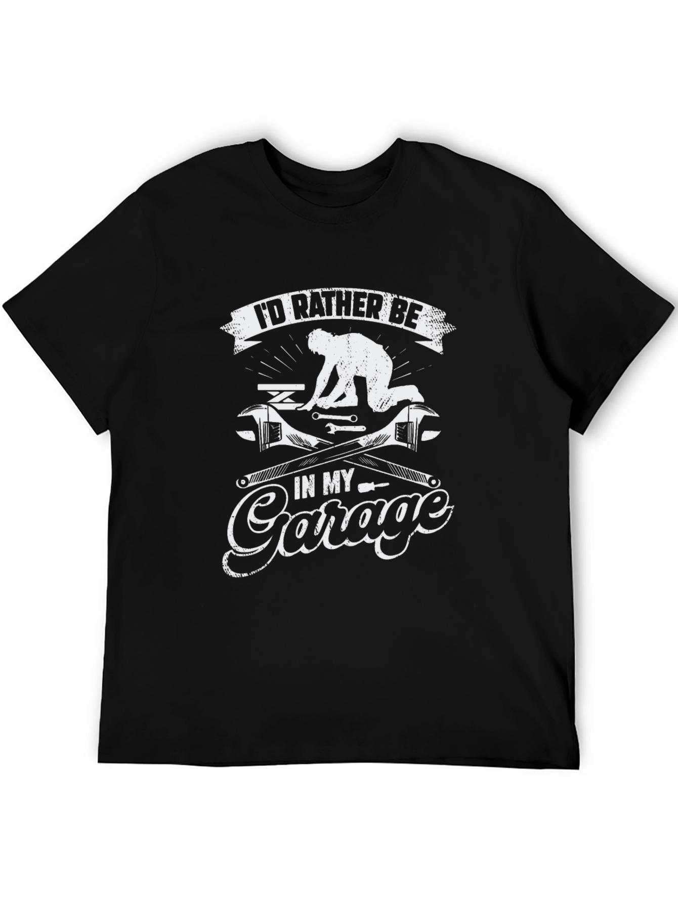 Id Rather Be In My Garage T-Shirt