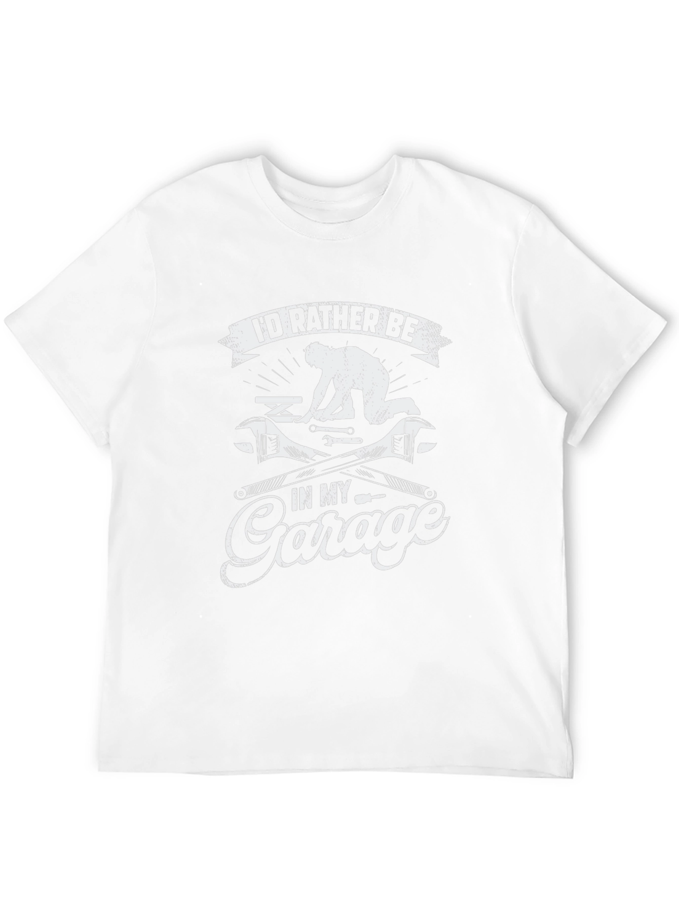 Id Rather Be In My Garage T-Shirt