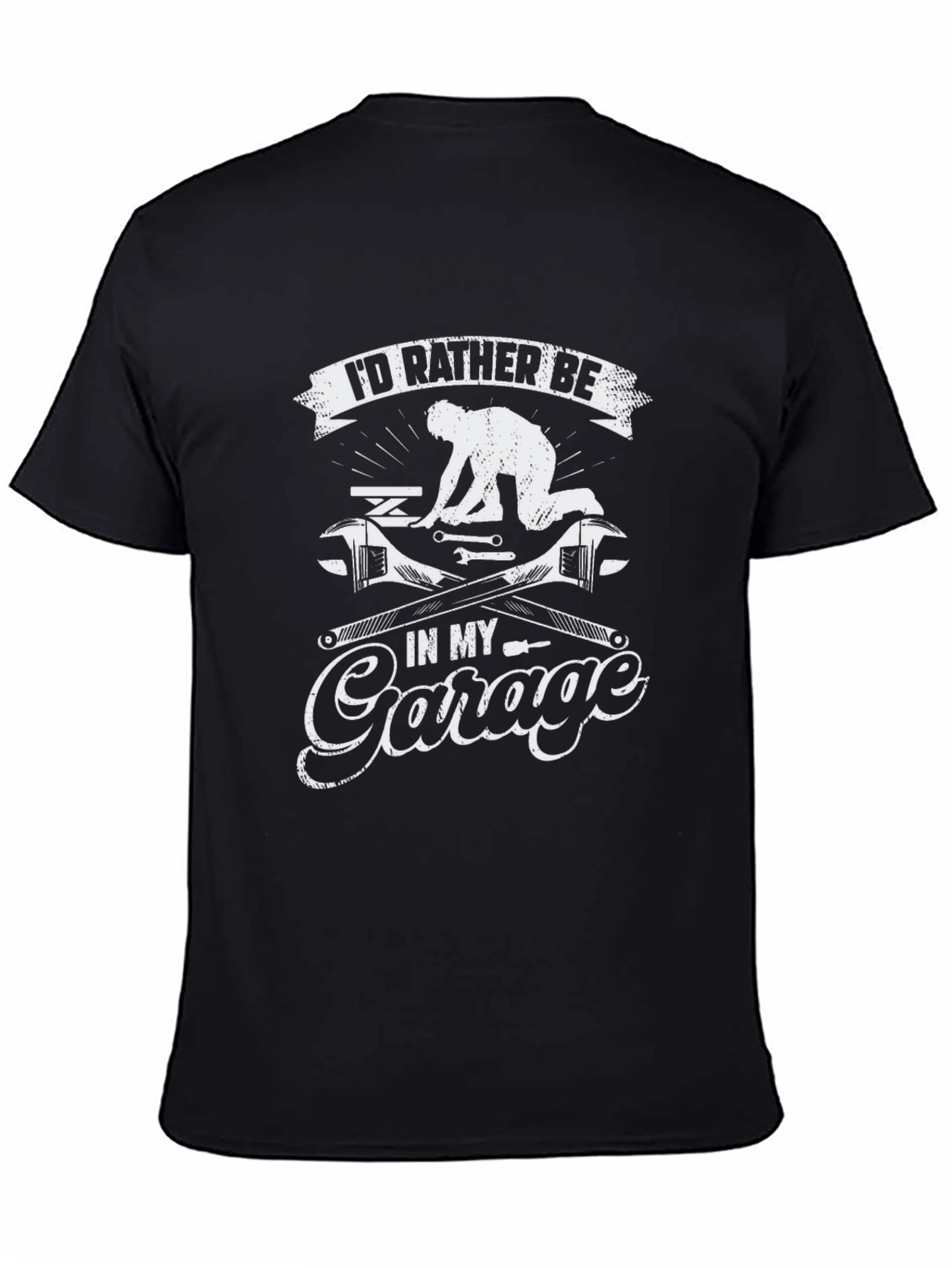 Id Rather Be In My Garage T-Shirt