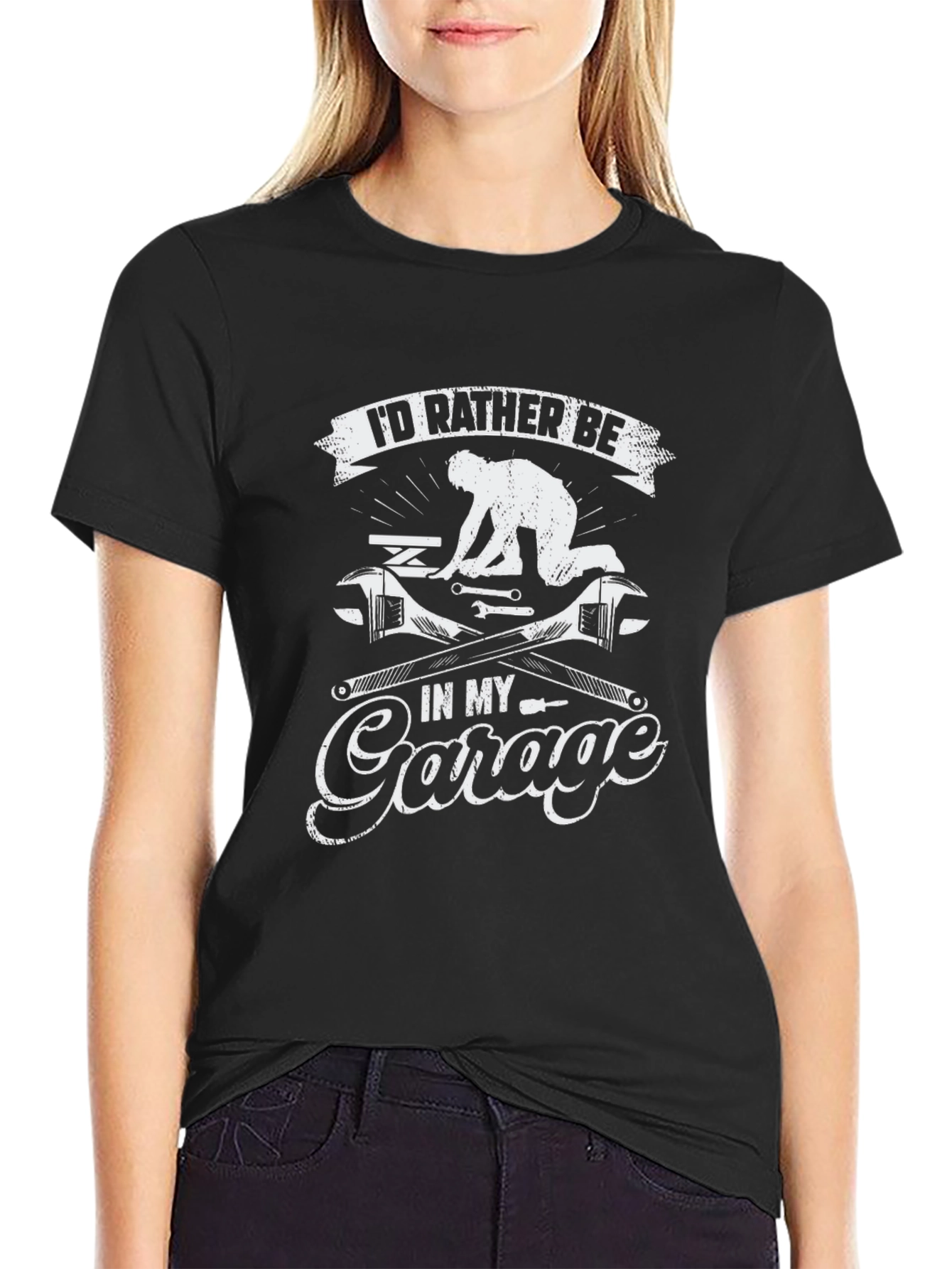 Id Rather Be In My Garage T-Shirt
