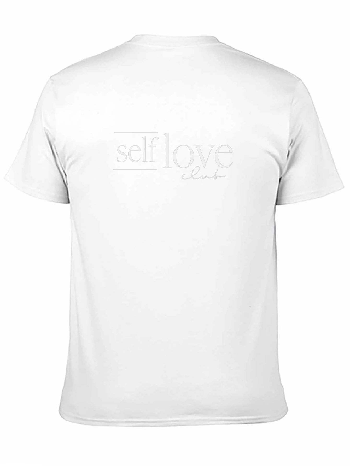 Self Love Club Graphic Tee - Black Casual Shirt