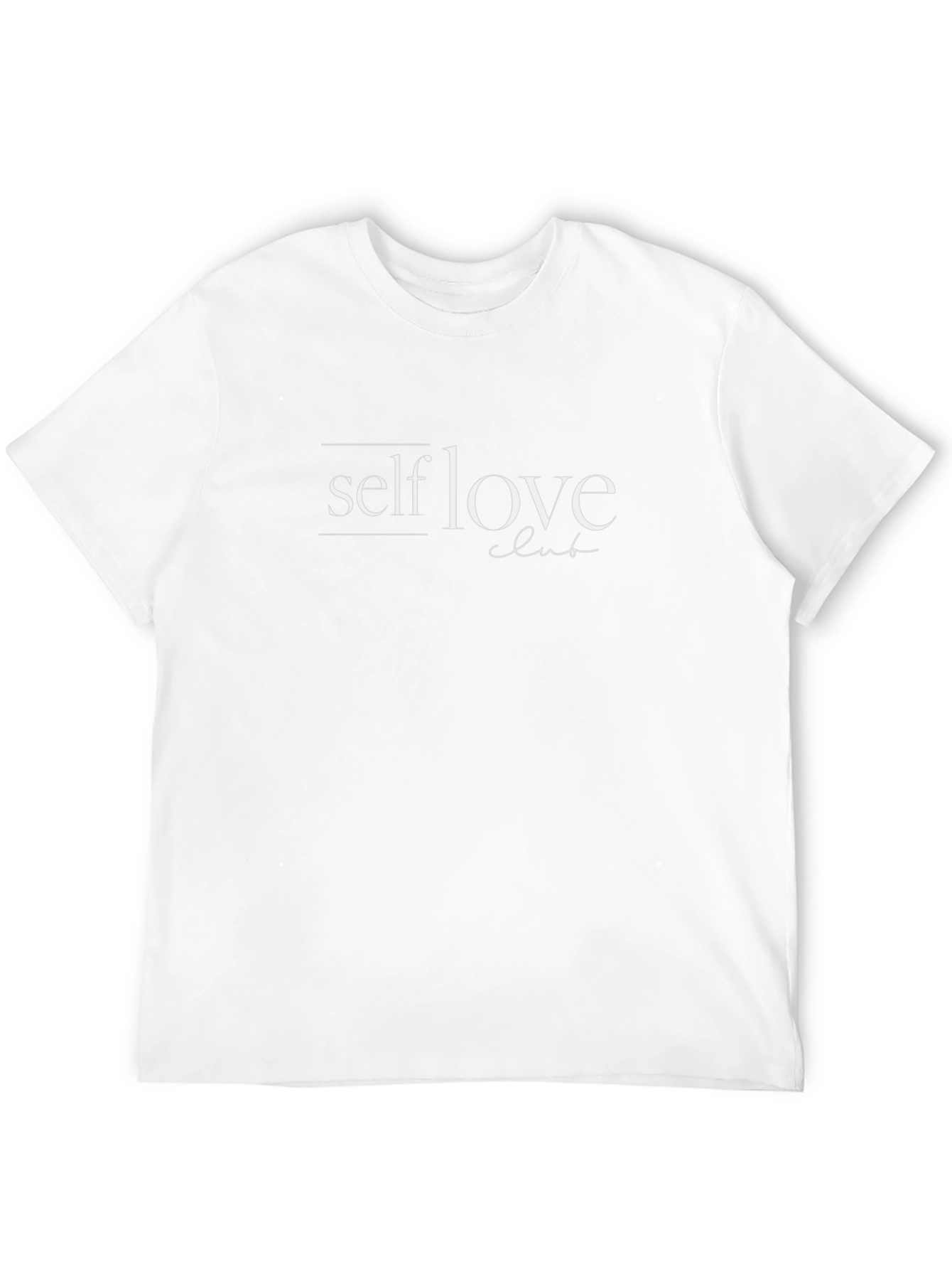 Self Love Club Graphic Tee - Black Casual Shirt