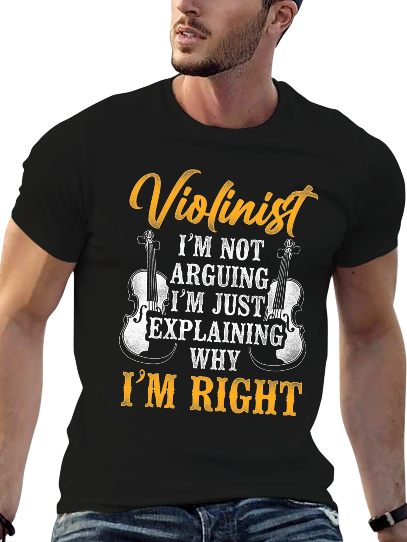 Violinist T-Shirt - Im Not Arguing Im Explaining