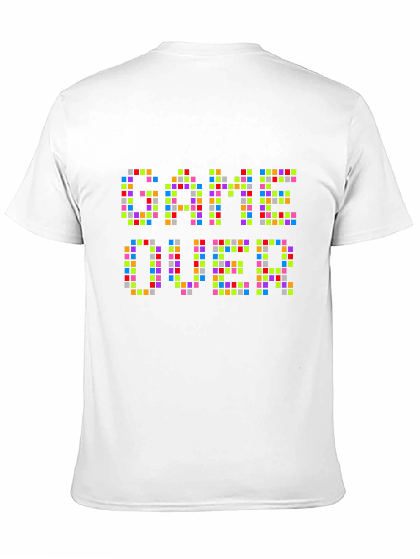 Game Over Pixel T-Shirt - Retro Gamer Style