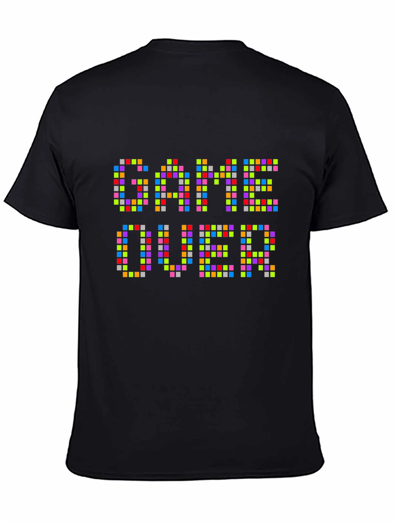 Game Over Pixel T-Shirt - Retro Gamer Style
