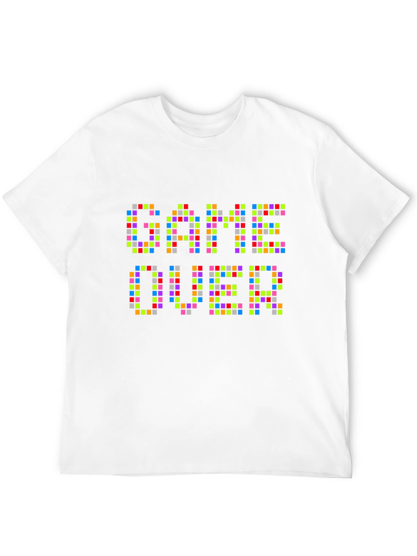 Game Over Pixel T-Shirt - Retro Gamer Style